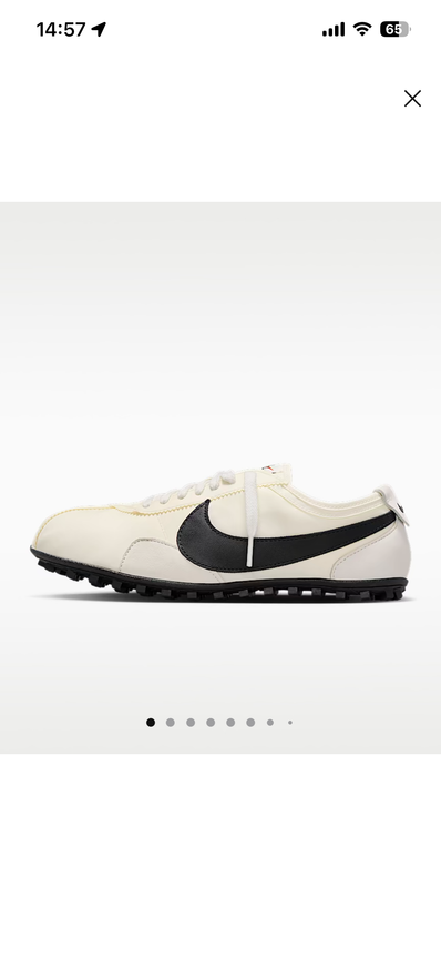 Nike Women's Moon Shoe OG "Soft Pearl/Black"