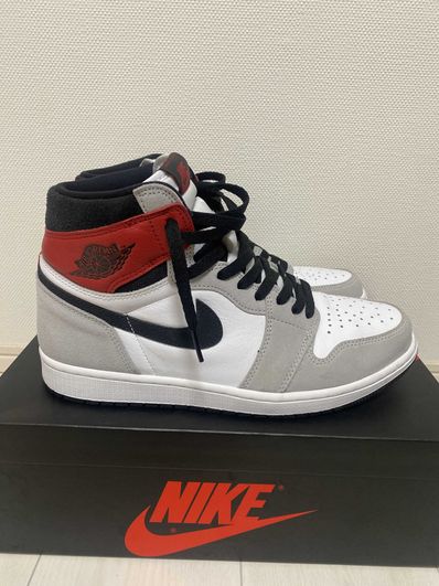 Nike Air Jordan 1 High OG "White/Black/Light Smoke Grey"