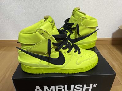 AMBUSH × NIKE DUNK HIGH "FLASH LIME"