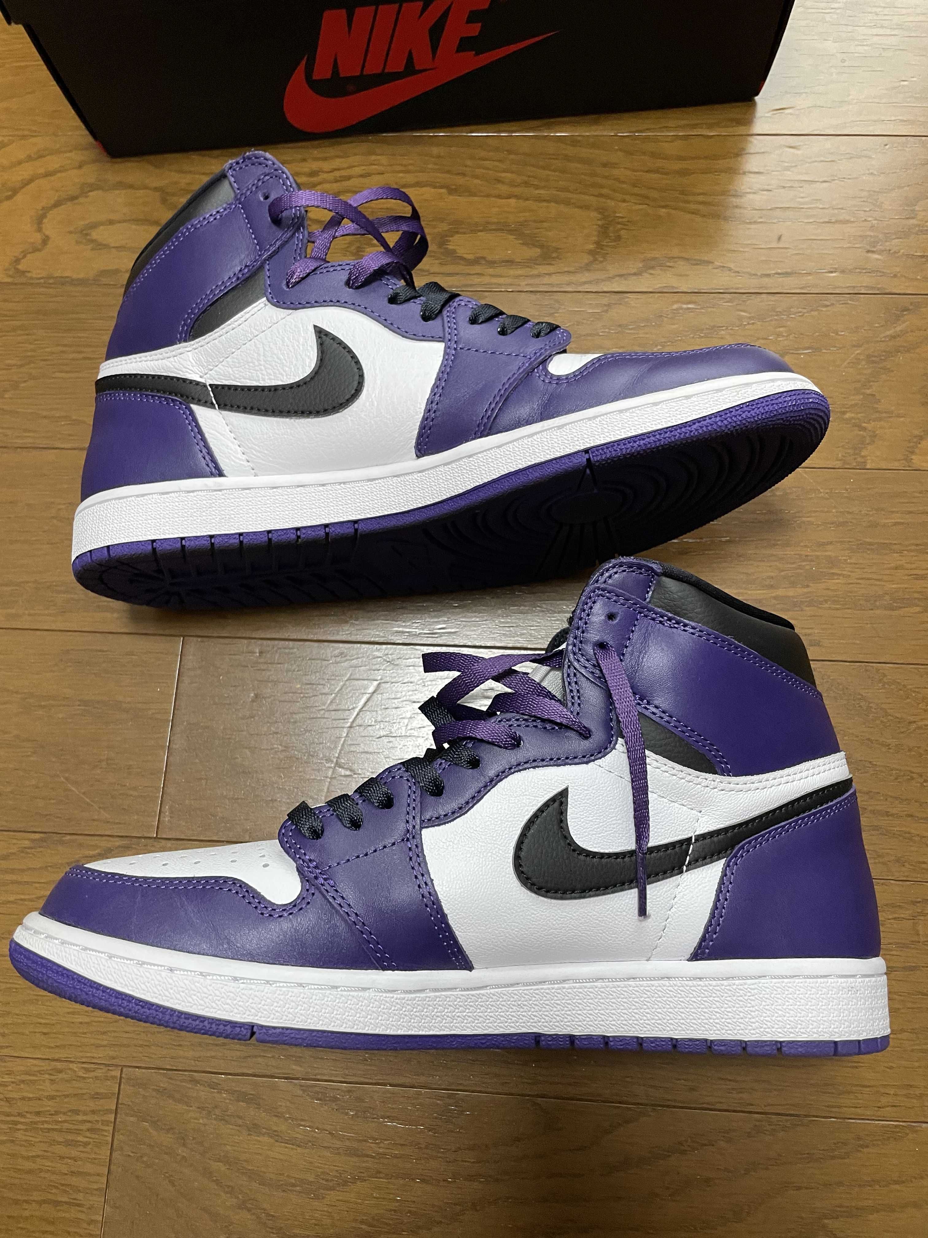 Nike Air Jordan 1 Retro High OG "Court Purple White/Black" (2020)   