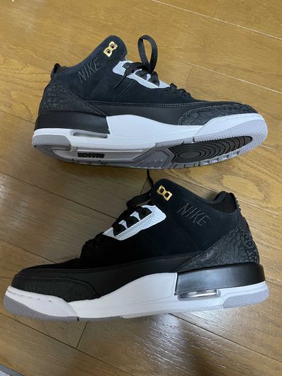 Nike Air Jordan 3 Retro Tinker "Black/Cement Grey"