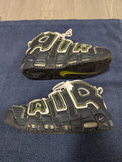 Serena Williams Design Crew × Nike Women's Air More Uptempo "Dark Obsidian"
