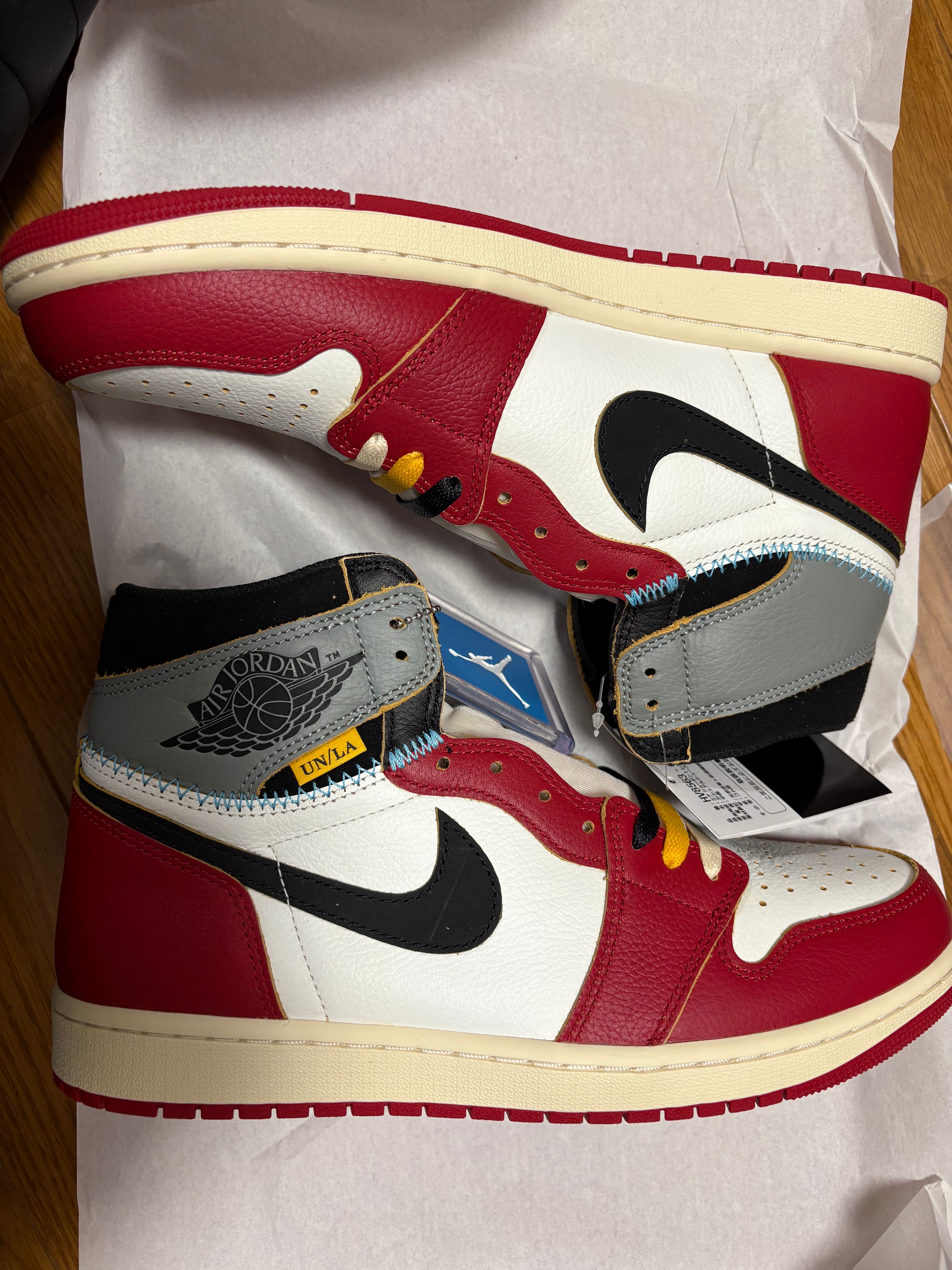 UNION × Nike Air Jordan 1 Retro High OG "Chicago/Shadow"