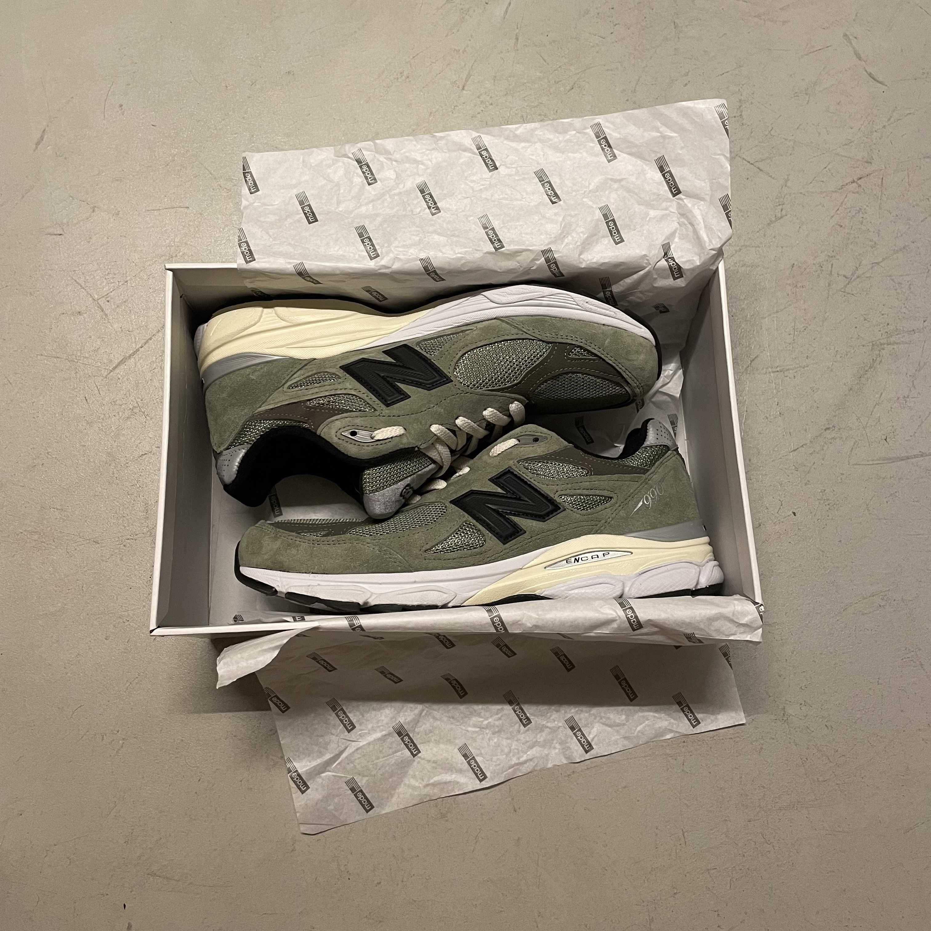 JJJJound × New Balance 990V3 "Green"