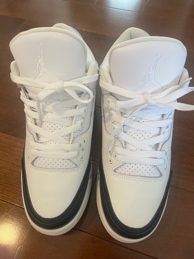 Fragment × Nike Air Jordan 3 "White/Black"