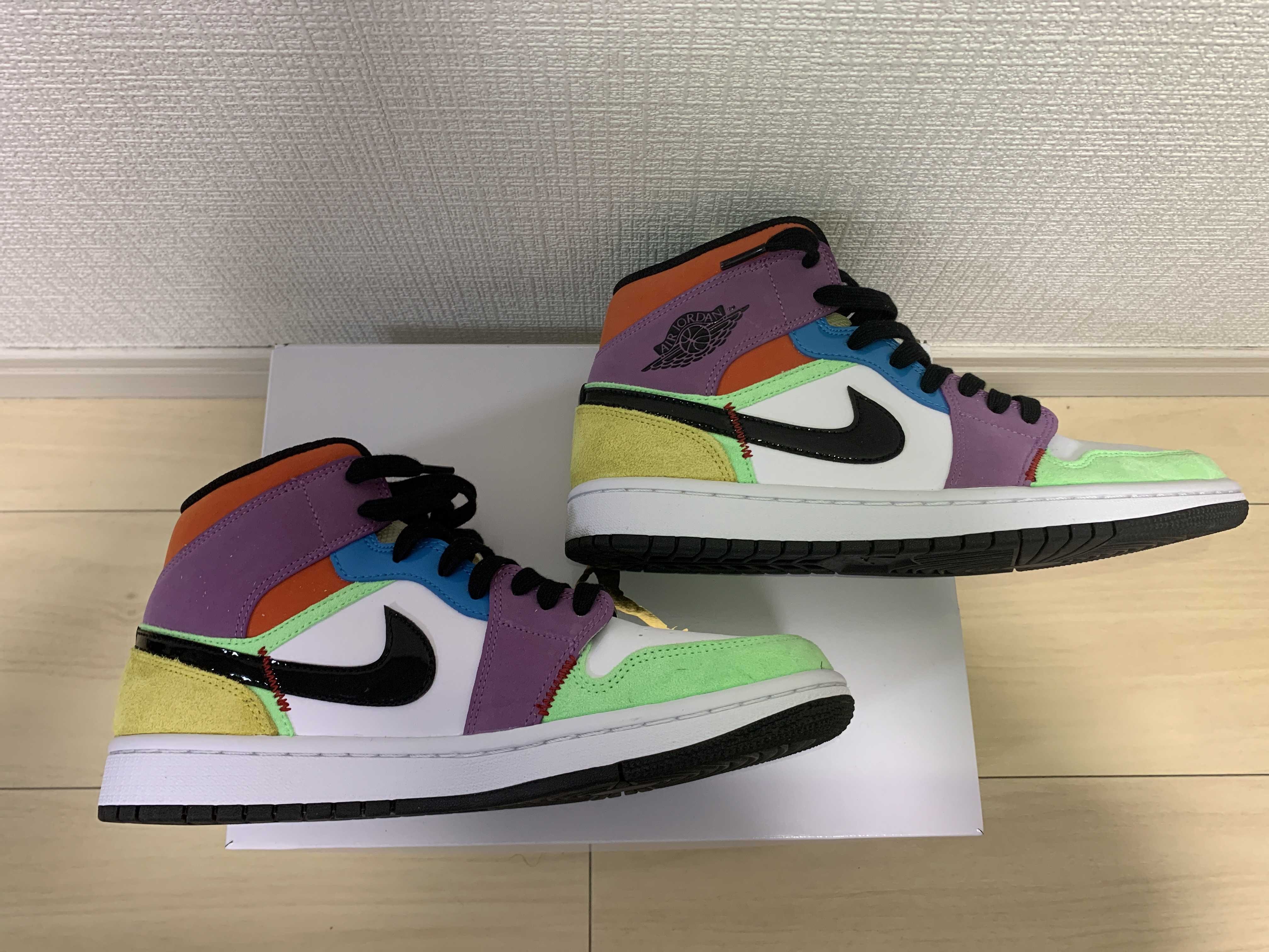 Nike Women's Air Jordan 1 Mid "Multi Color"