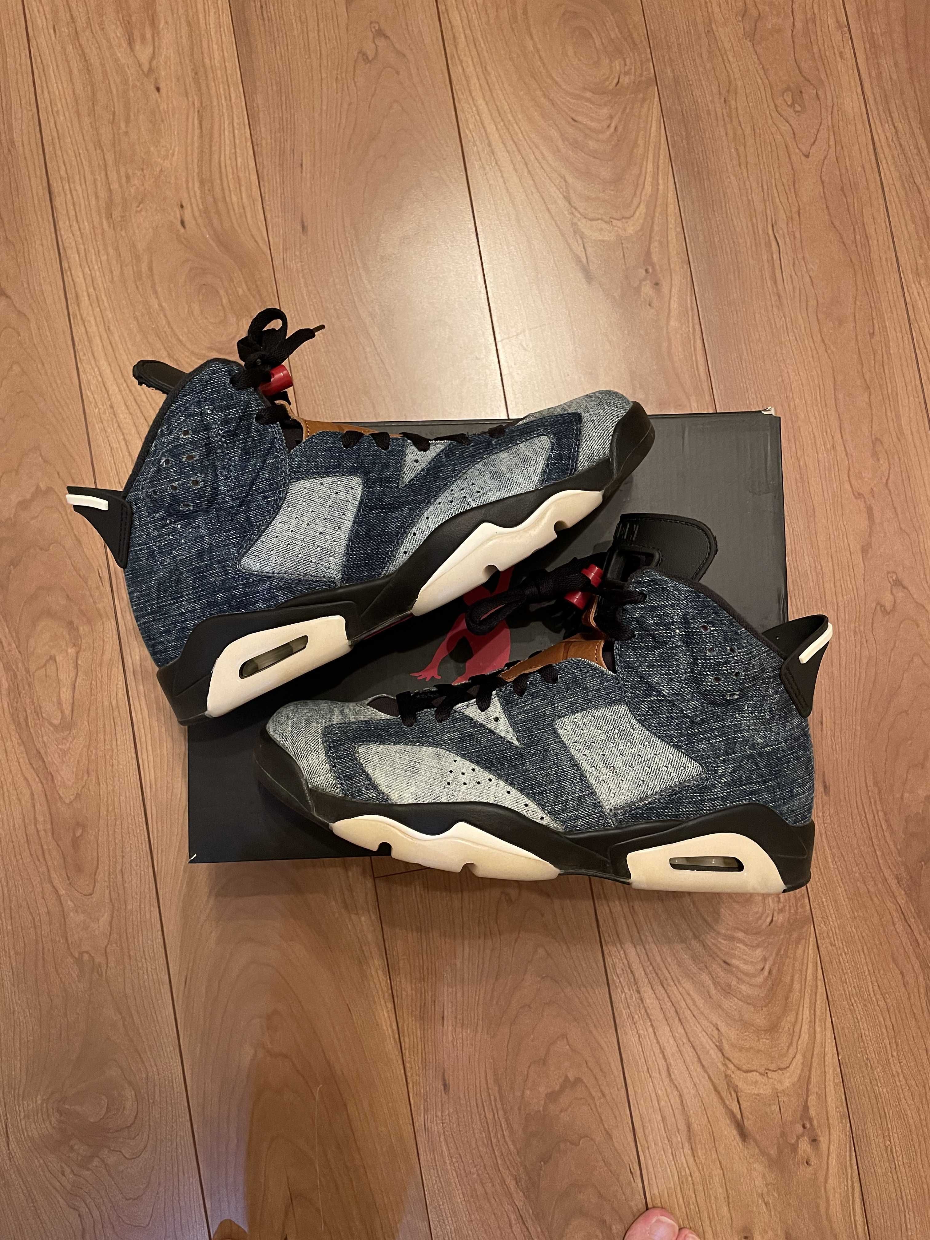 NIKE AIR JORDAN 6 "WASHED DENIM"