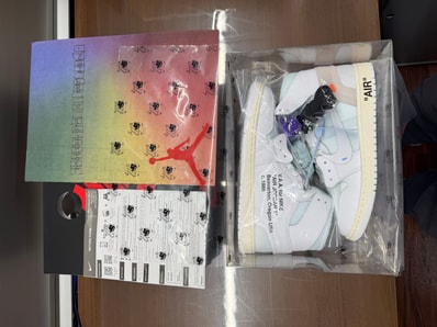 Virgil Abloh Archive (V.A.A.) × Nike Air Jordan 1 Retro High OG "Alaska"