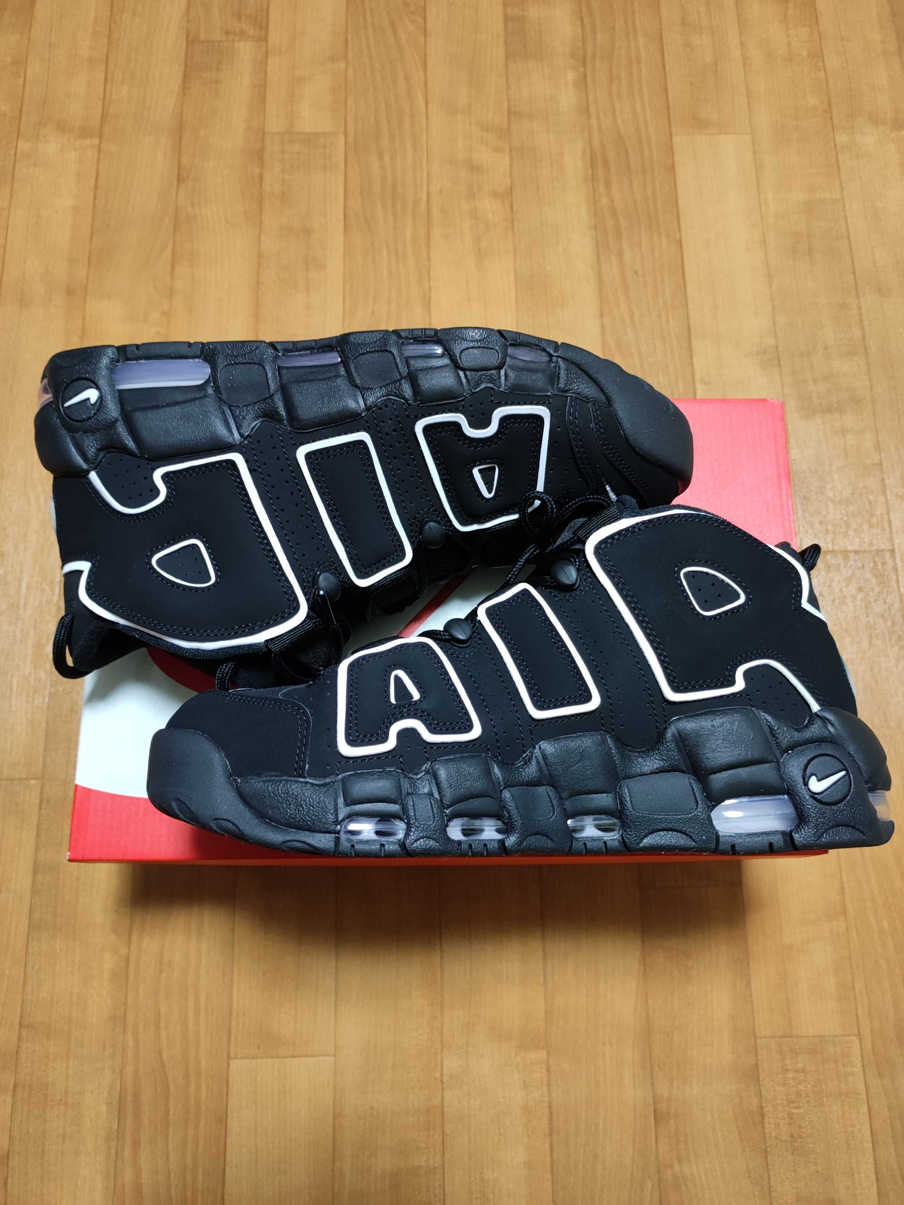 Nike Air More Uptempo "Black/White"(2020)
