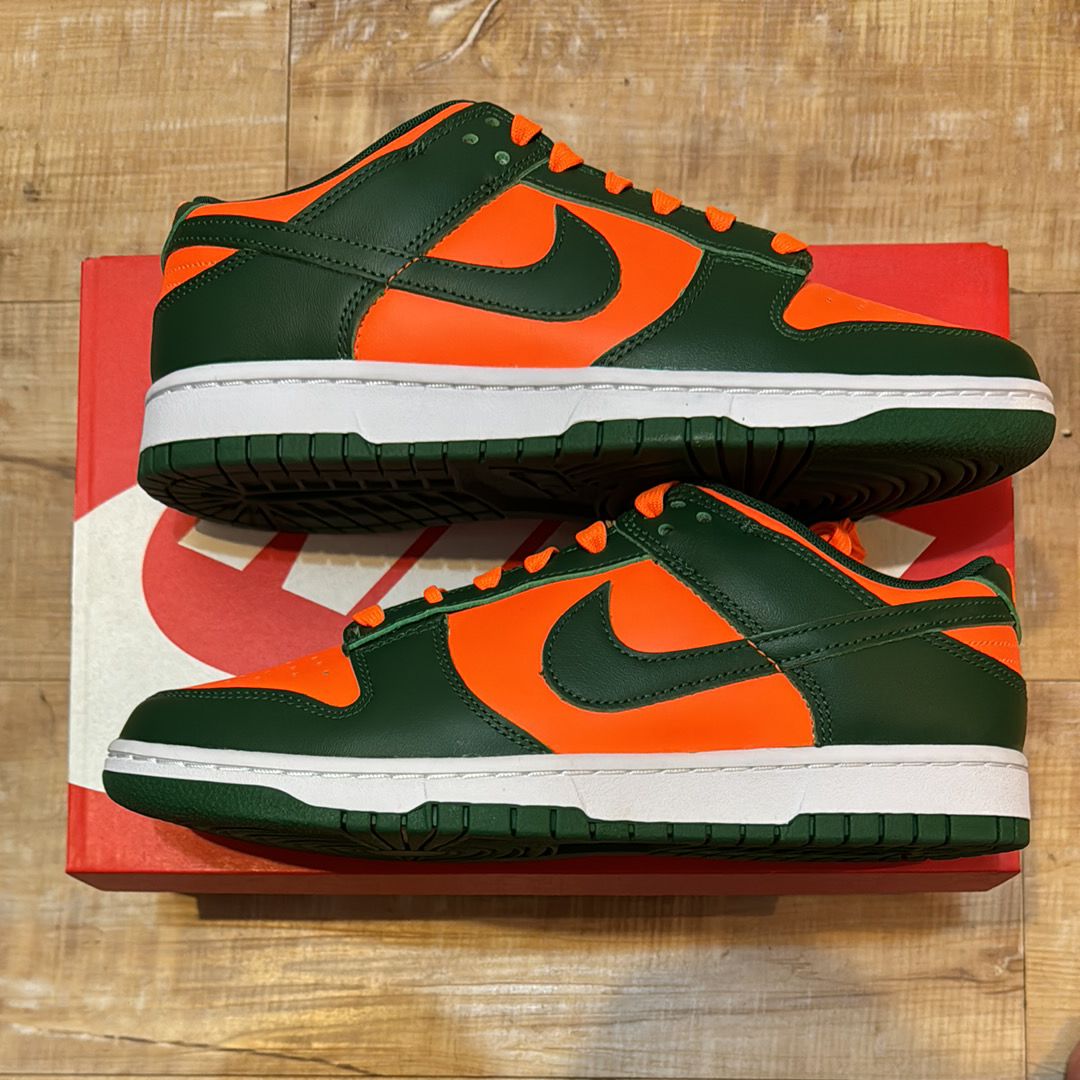 Nike Dunk Low Retro "Gorge Green and Total Orange"