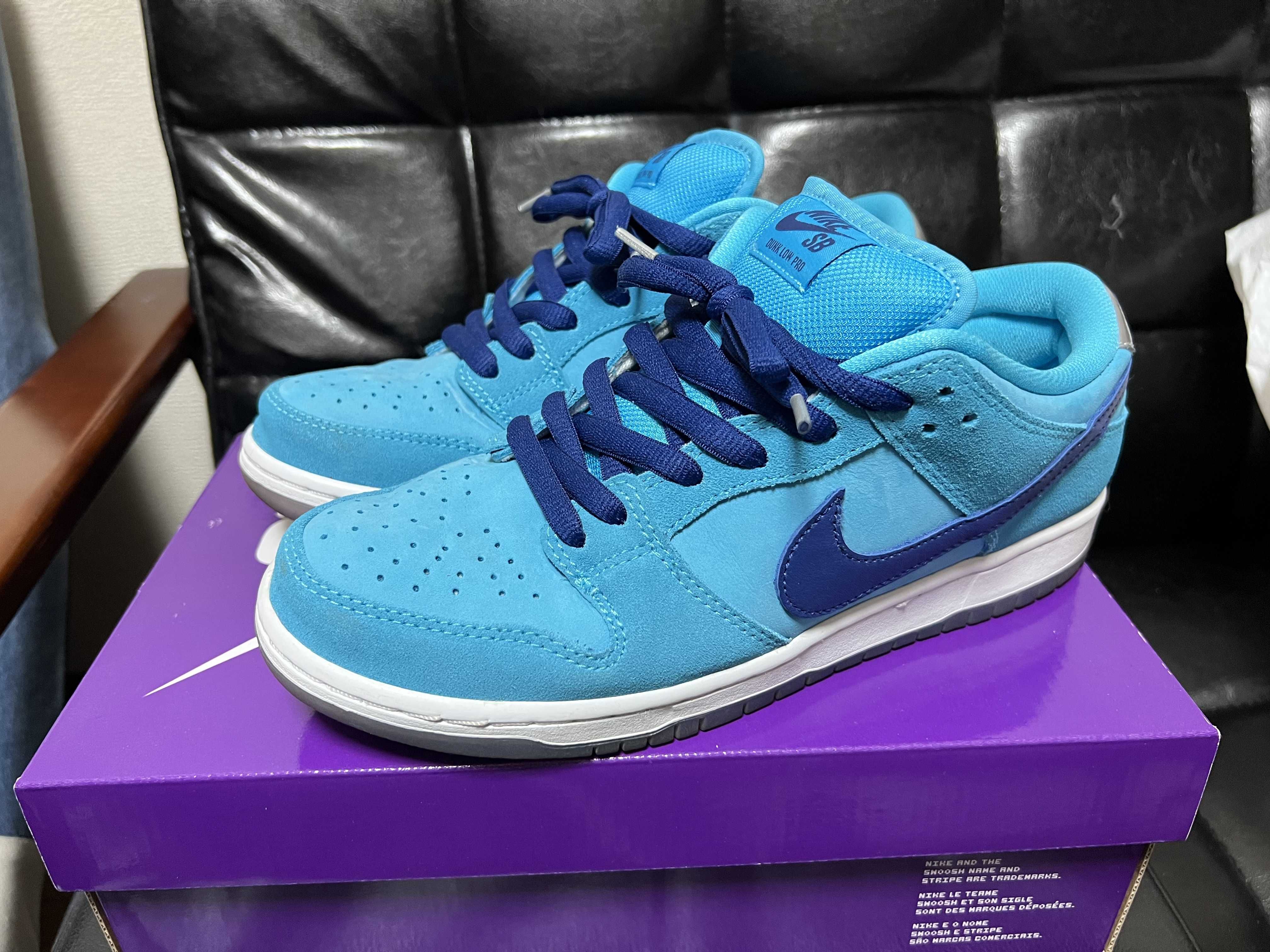 Nike SB Dunk Low Pro "Blue Fury/Deep Royal Blue"