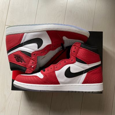 Spiderman × Nike Air Jordan 1 Origin Story "Gym Red/White/Photo Blue/Black"