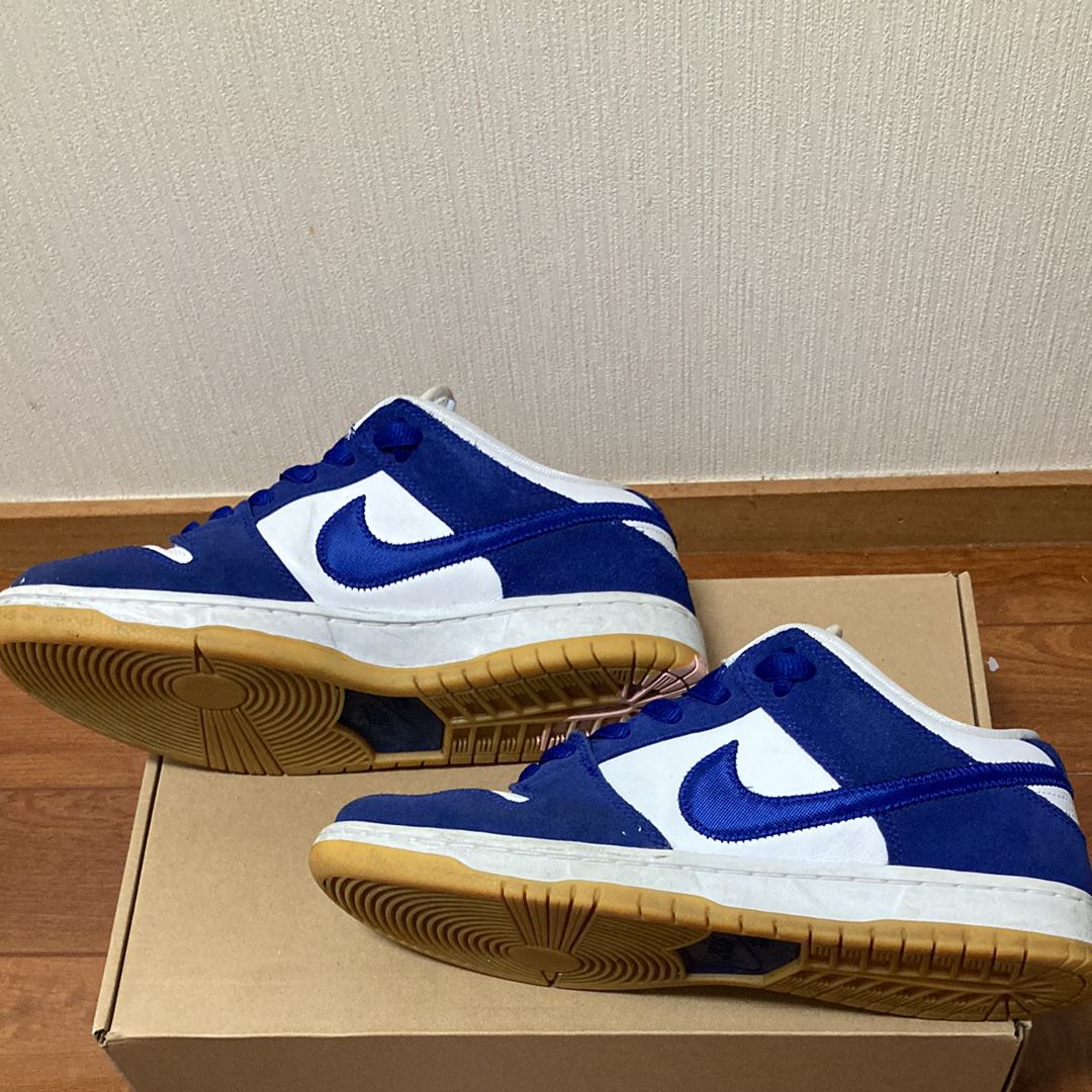 Nike SB Dunk Low "Los Angeles Dodgers/Deep Royal Blue"