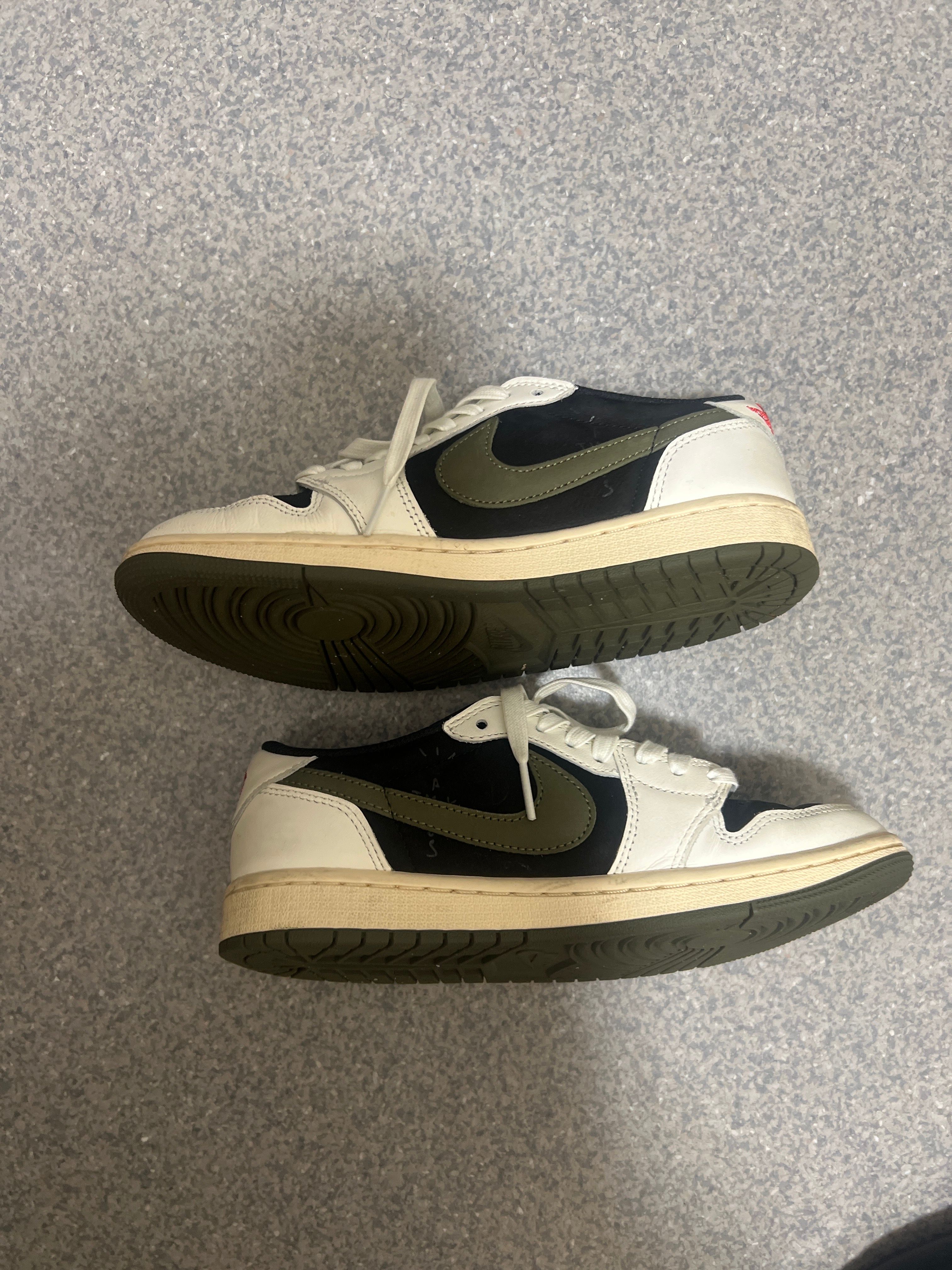 Travis Scott × Nike Women's Air Jordan 1 Low OG "Medium Olive"