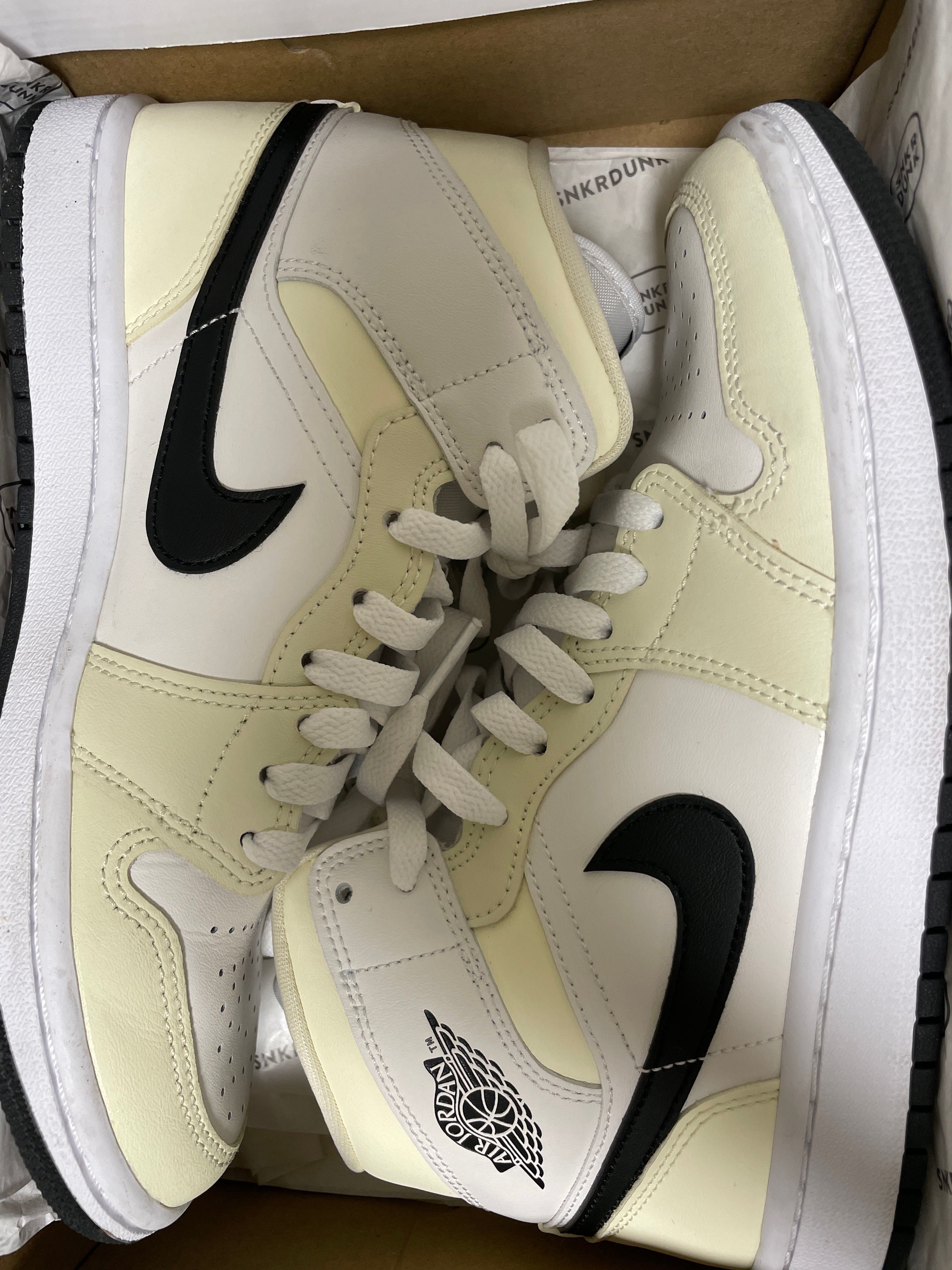 Nike Women's Air Jordan 1 Mid "Coconut Milk"