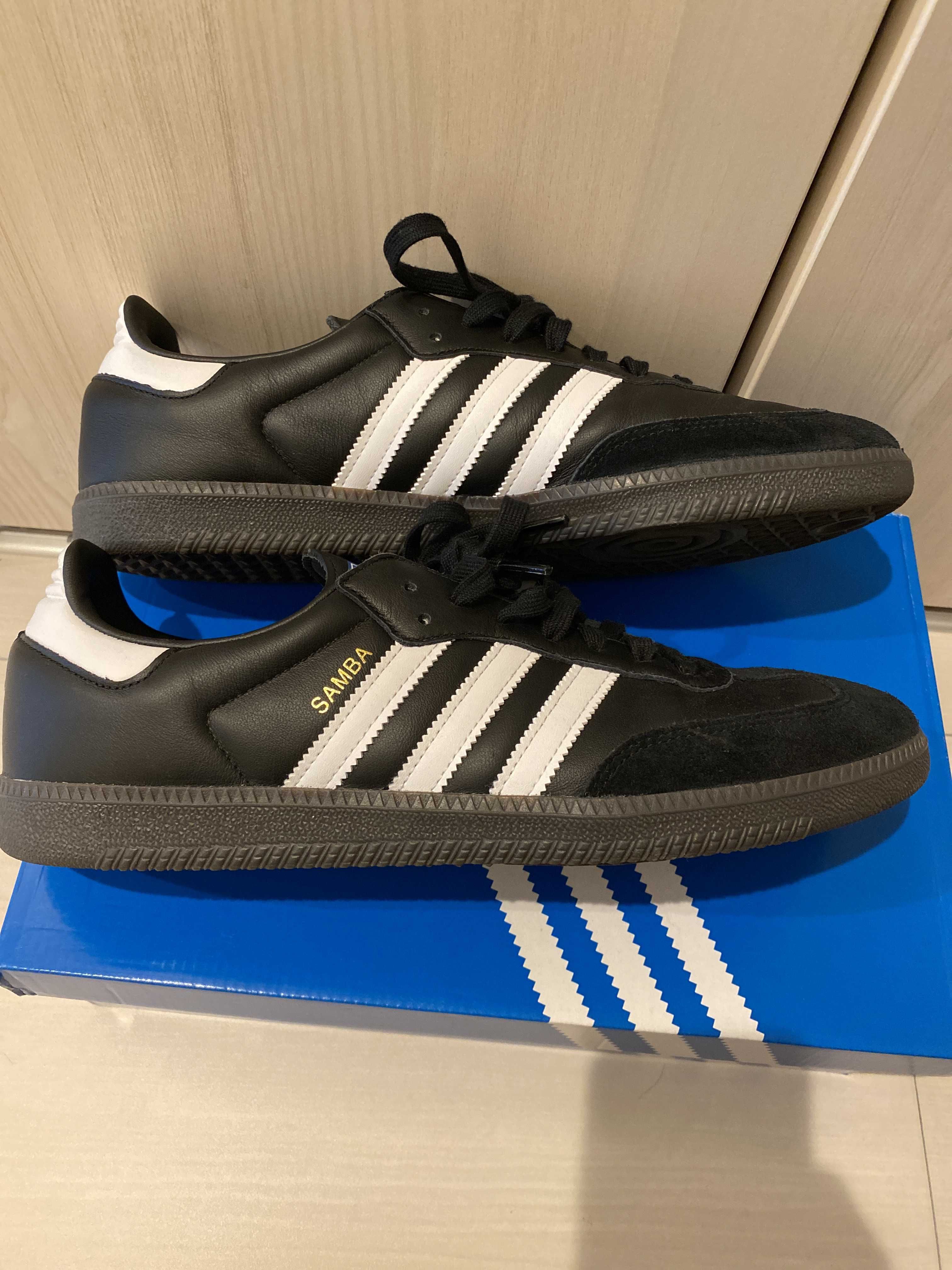 adidas Samba OG "Core Black/Cloud White/Gum"
