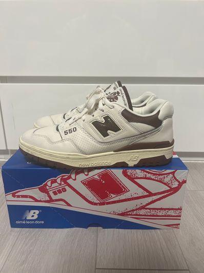 Aime Leon Dore × New Balance 550 "White/Brown"