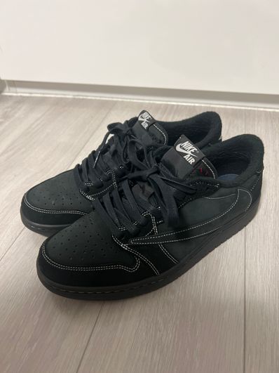 Travis Scott × Nike Air Jordan 1 Low OG SP "Black Phantom"