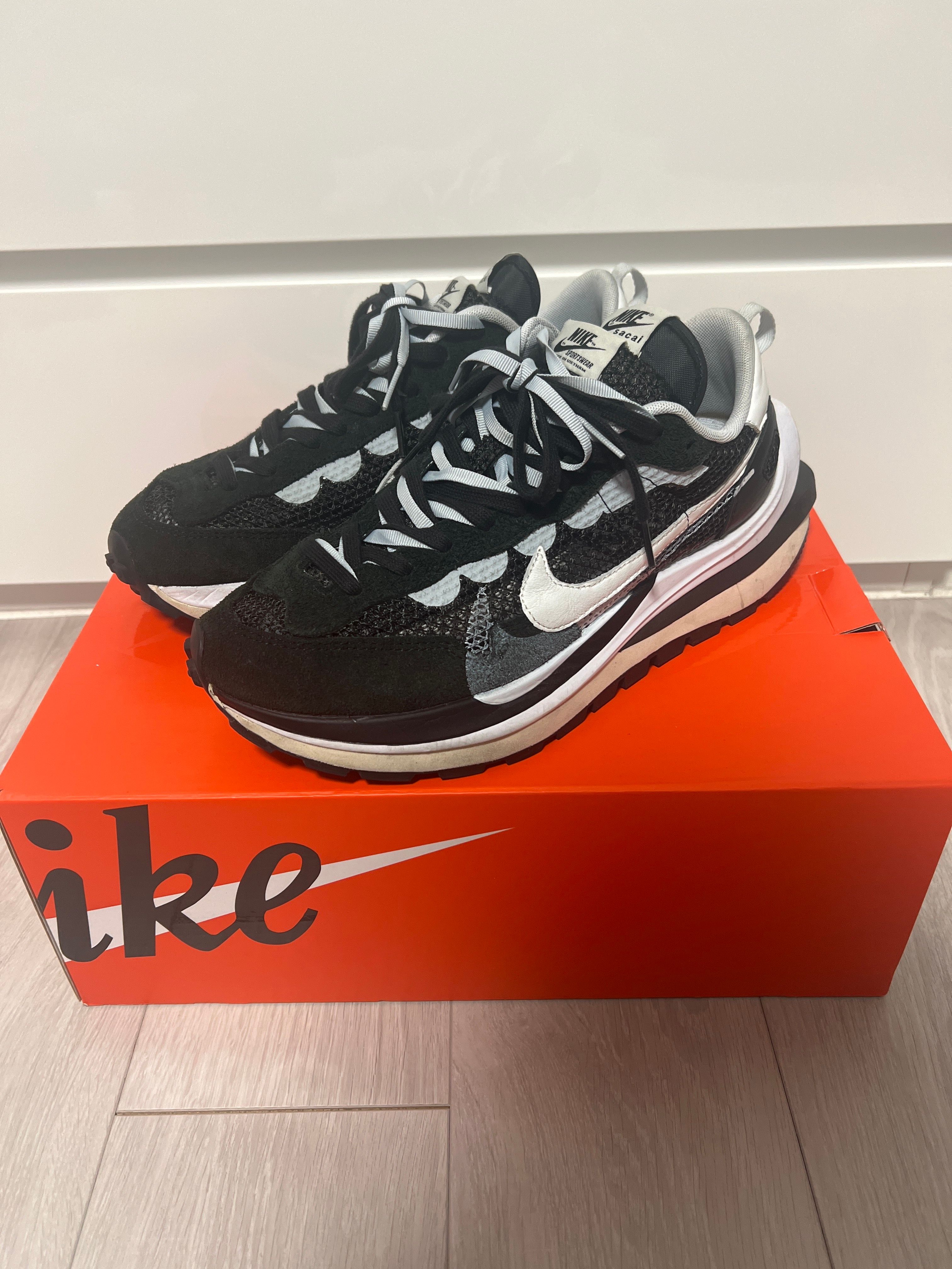 sacai × Nike Vapor Waffle "Black and White"