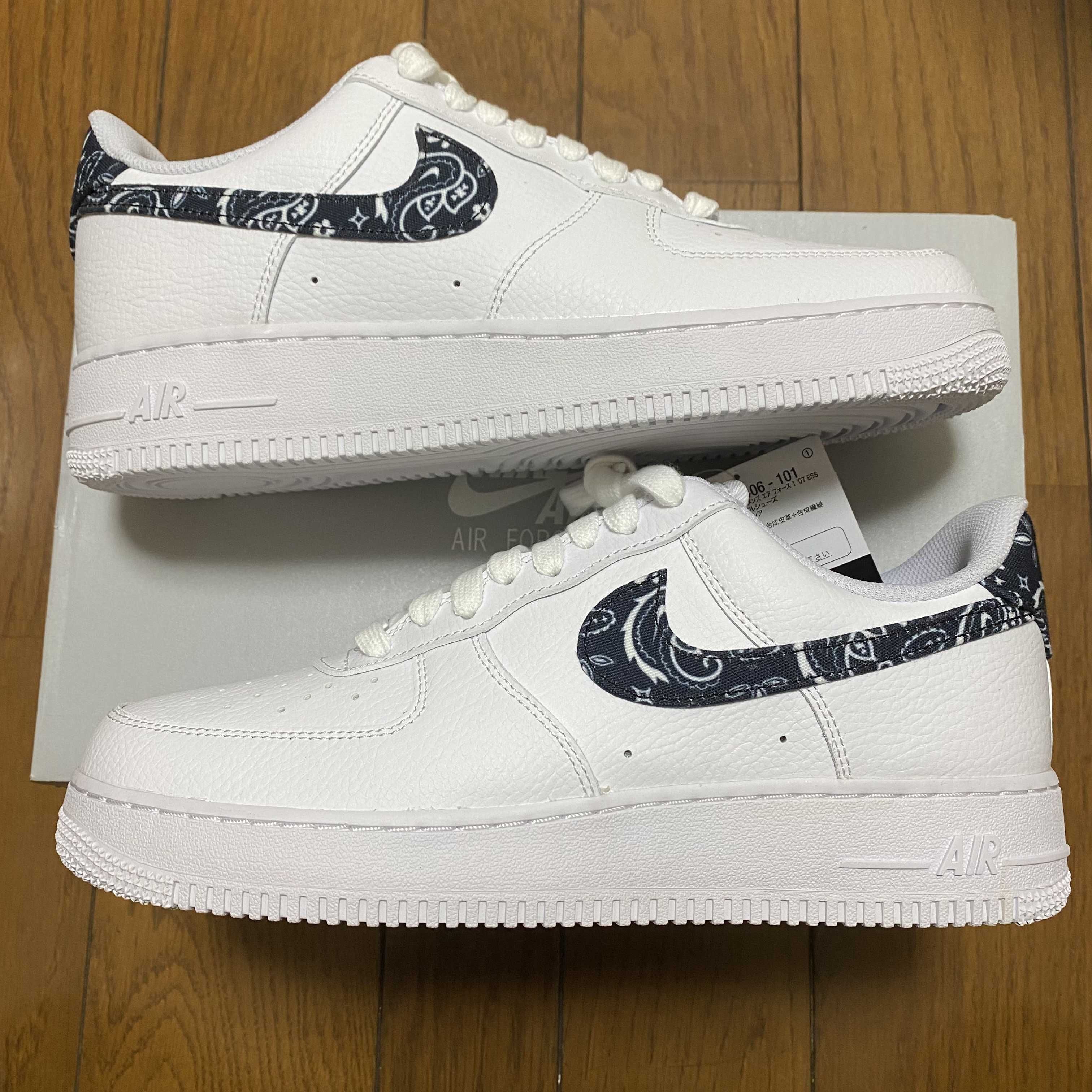 Nike Women's Air Force 1 Low '07 Essential "Black Paisley"