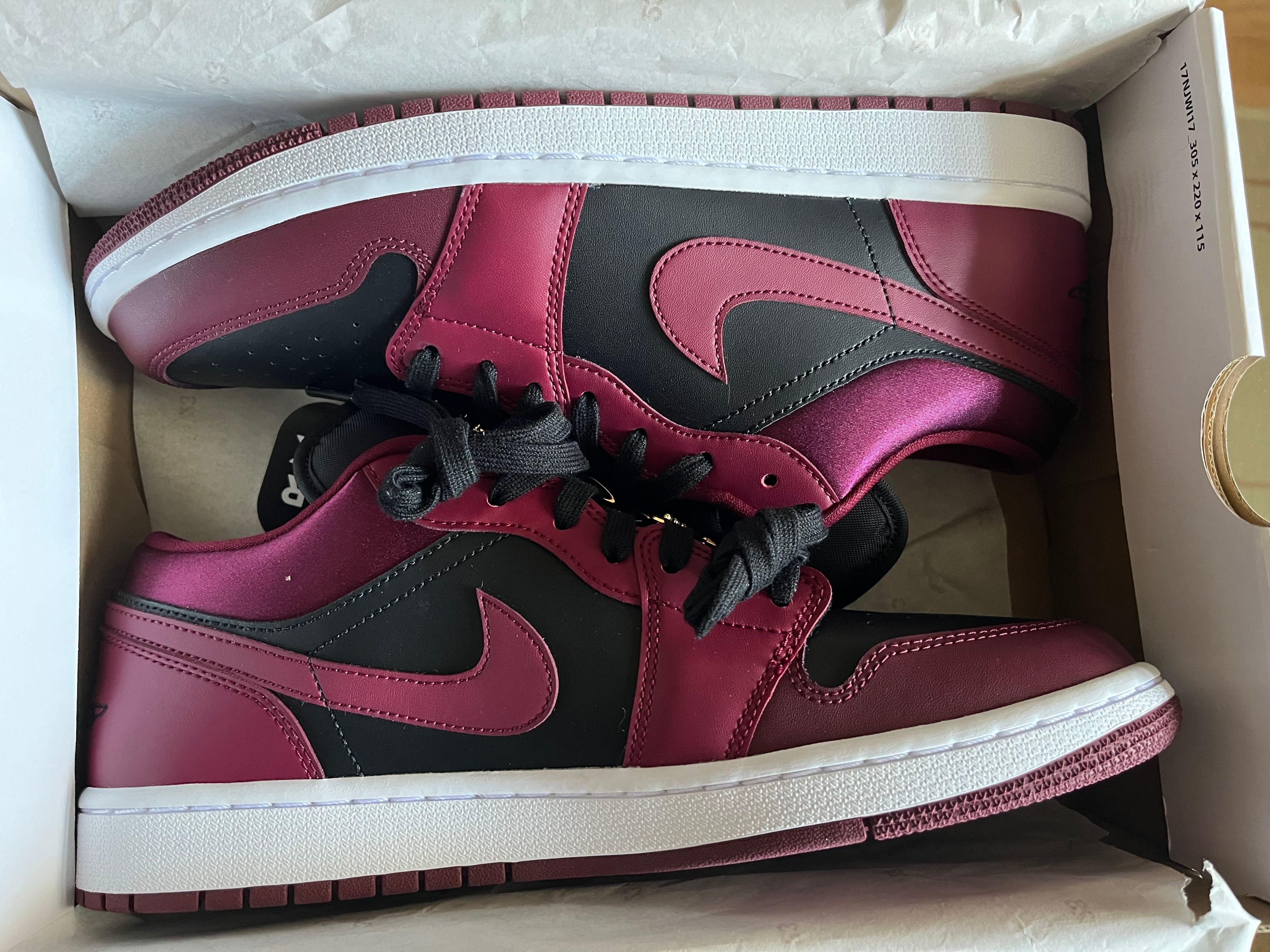 Nike Women's Air Jordan 1 Low "Dark Beetroot"