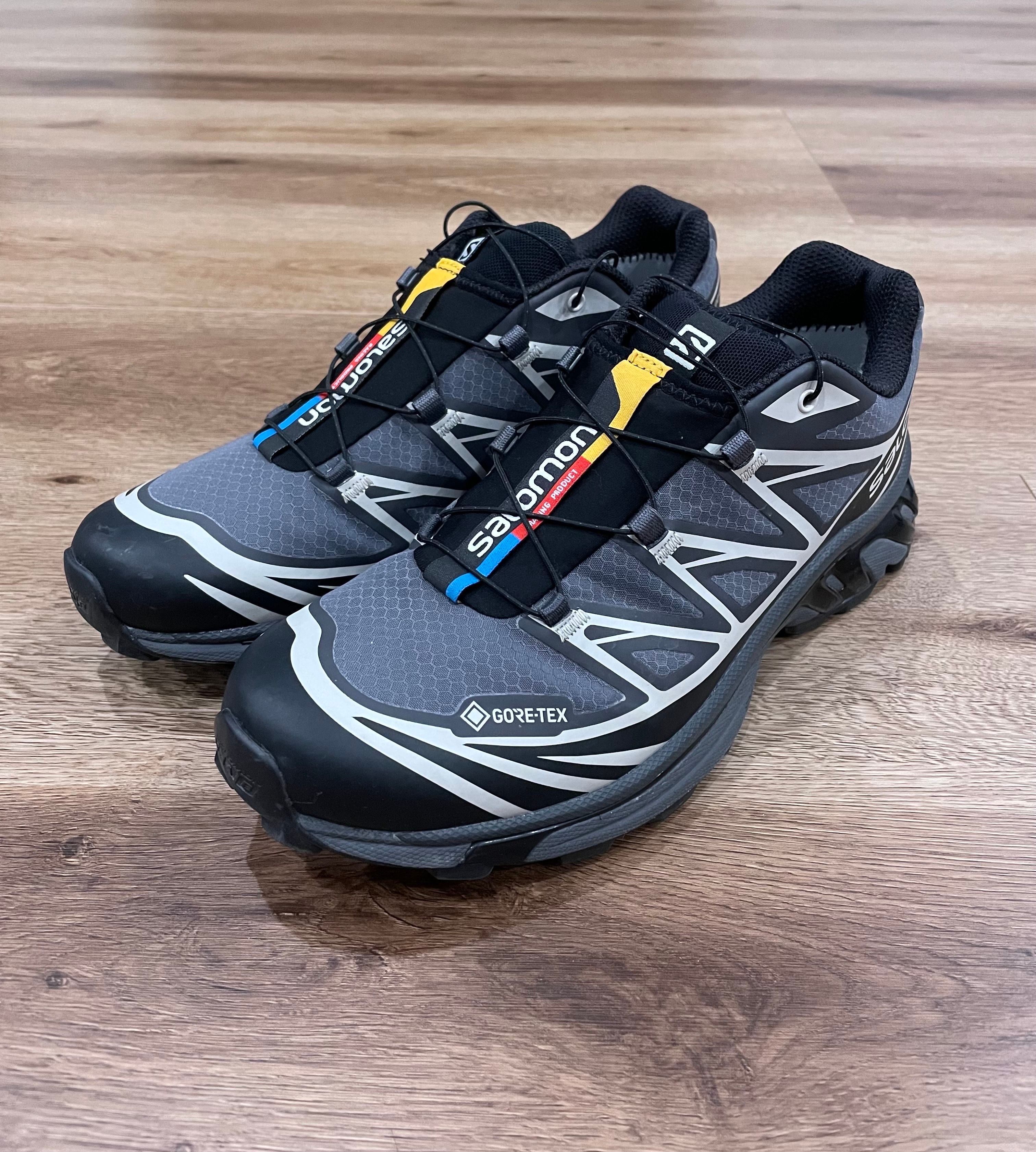 Salomon XT-6 GORE-TEX "Black/Ebony/Lunar Rock"