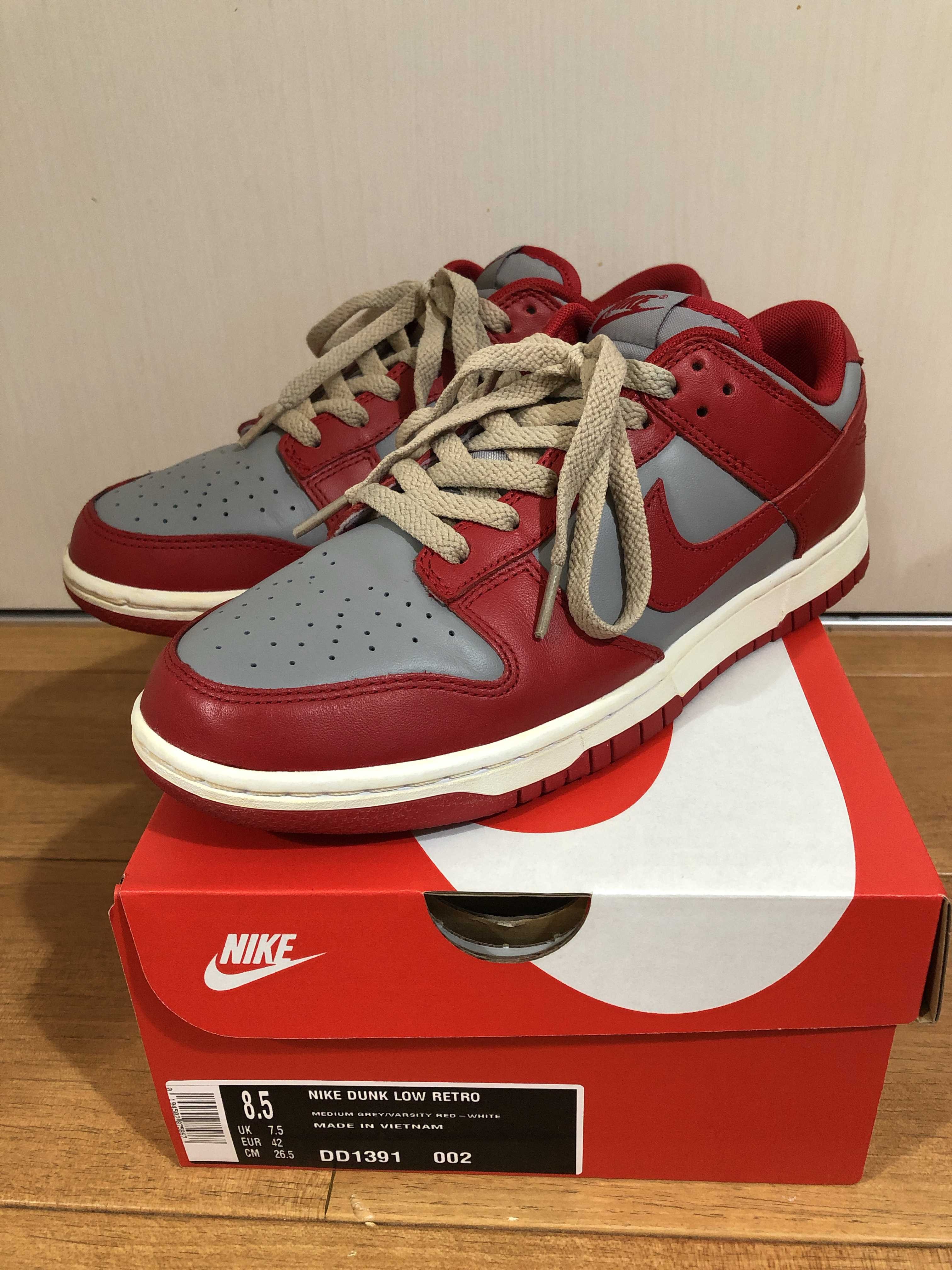 Nike Dunk Low "Medium Grey" (UNLV)