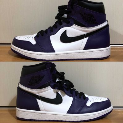 Nike Air Jordan 1 Retro High OG "Court Purple White/Black" (2020)