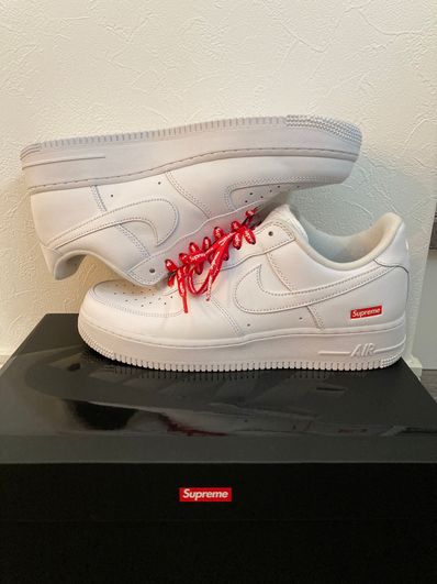 Supreme × Nike Air Force 1 Low "White"
