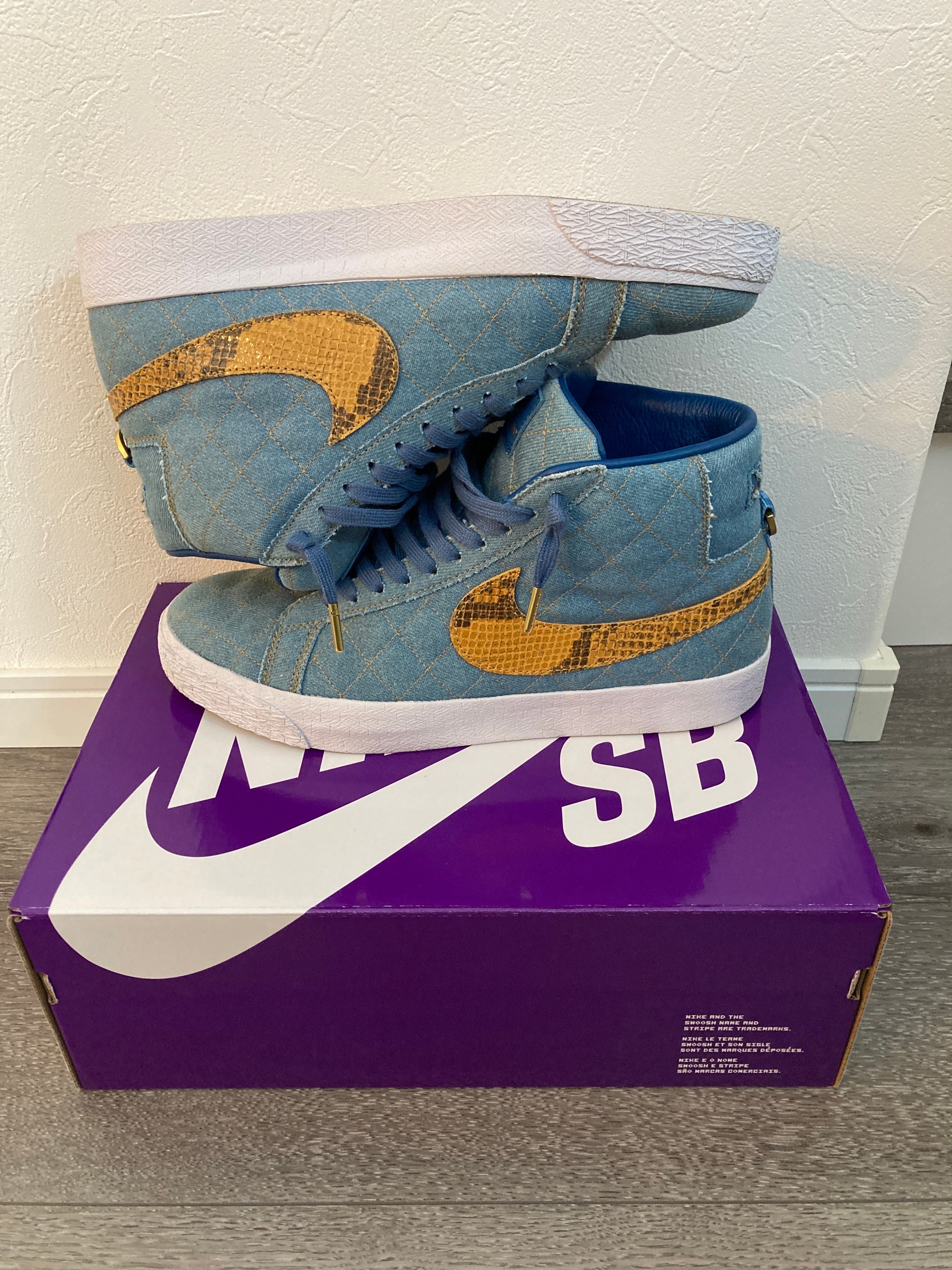 Supreme × Nike SB Blazer Mid "Denim"