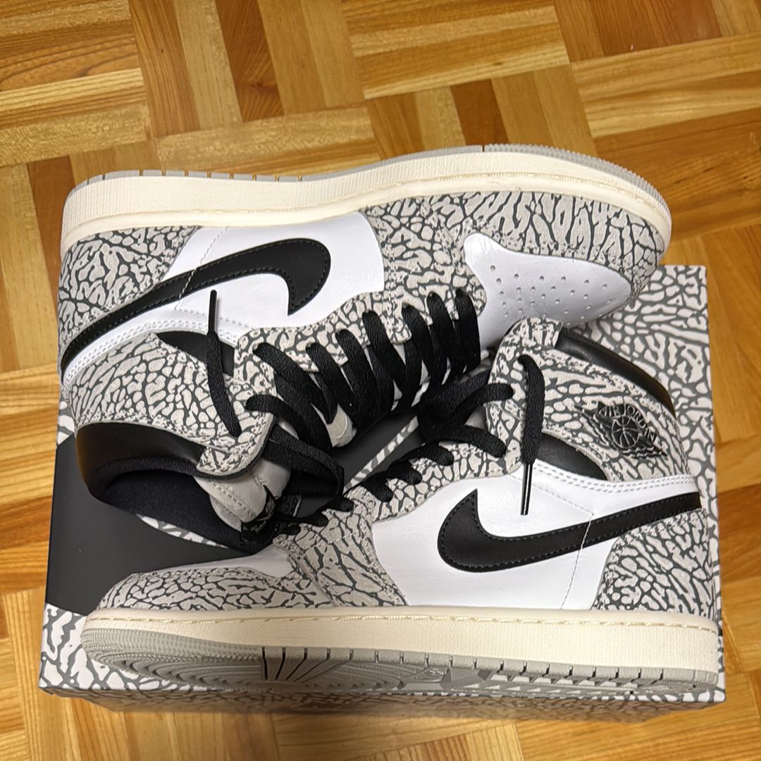 Nike Air Jordan 1 High OG "White Cement/Safari"