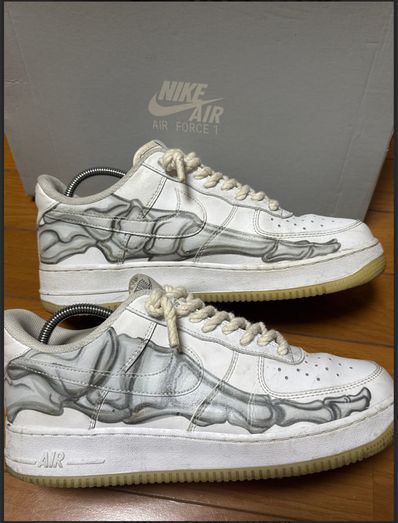 Nike Air Force 1 Low "White Skeleton"