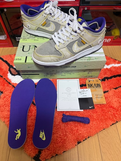 UNION × Nike Dunk Low "Court Purple"