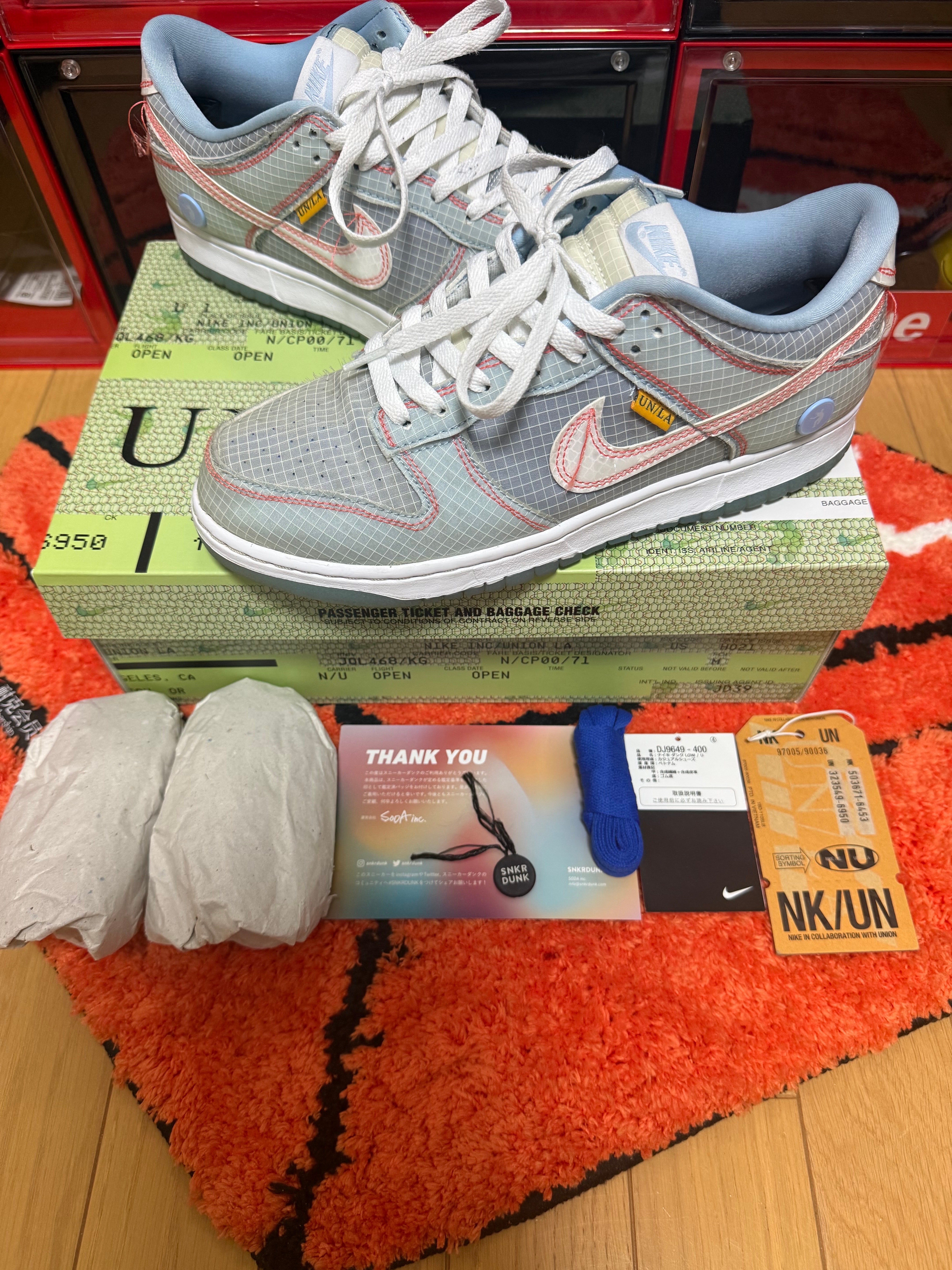 UNION × Nike Dunk Low "Argon"