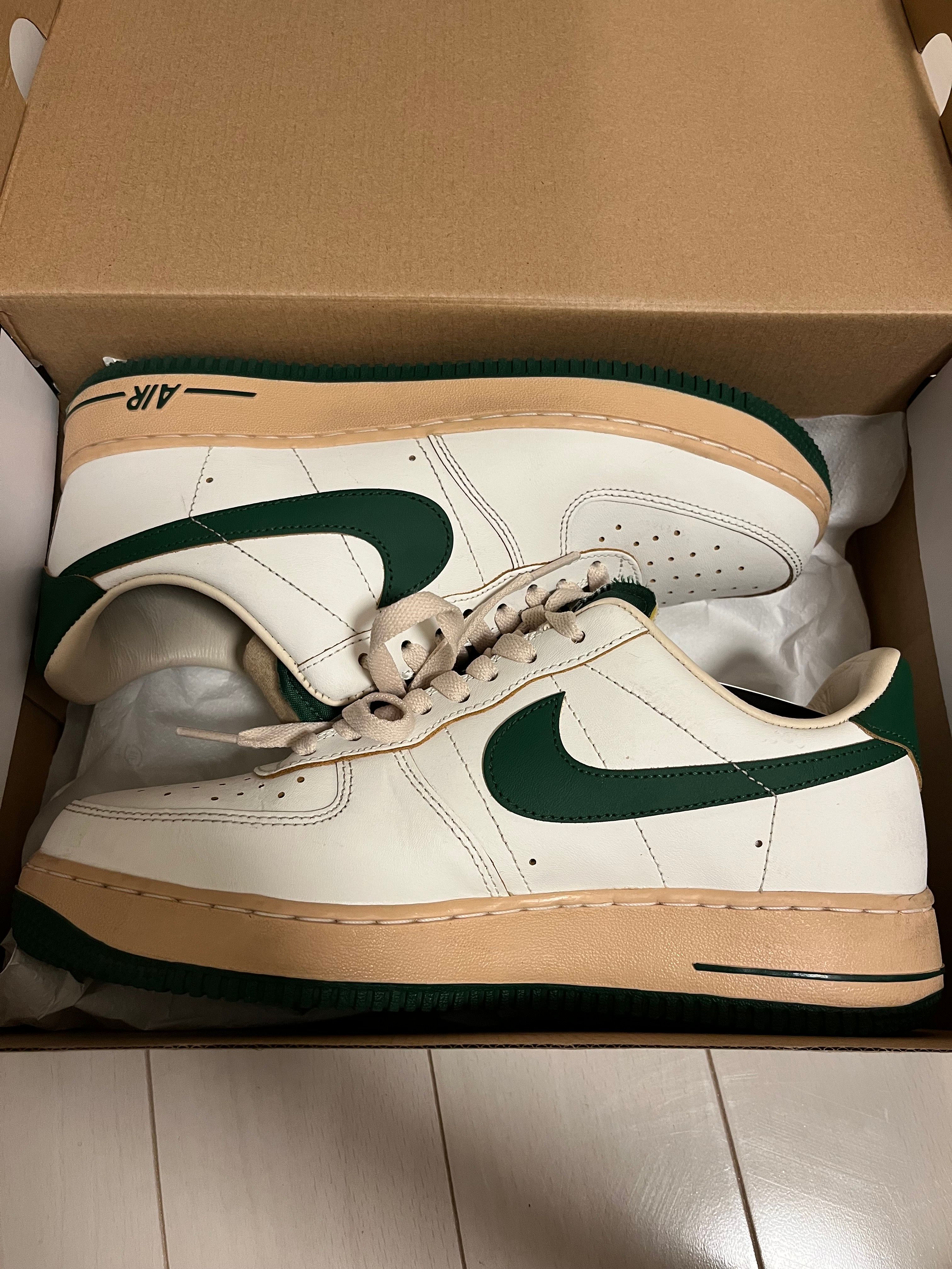 Nike Women's Air Force 1 Low "Green and Muslin"