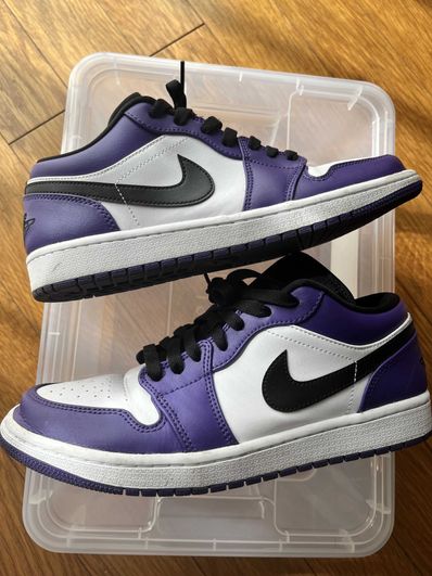 NIKE AIR JORDAN 1 LOW "COURT PURPLE"