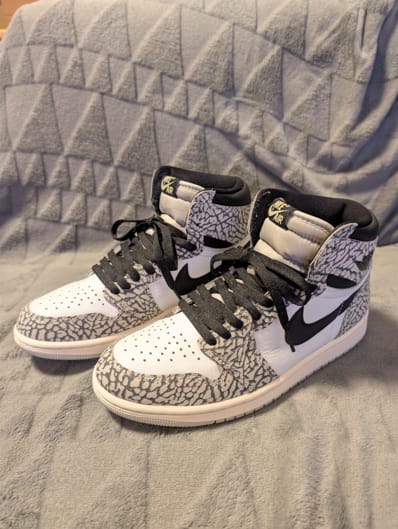 Nike Air Jordan 1 High OG "White Cement/Safari"
