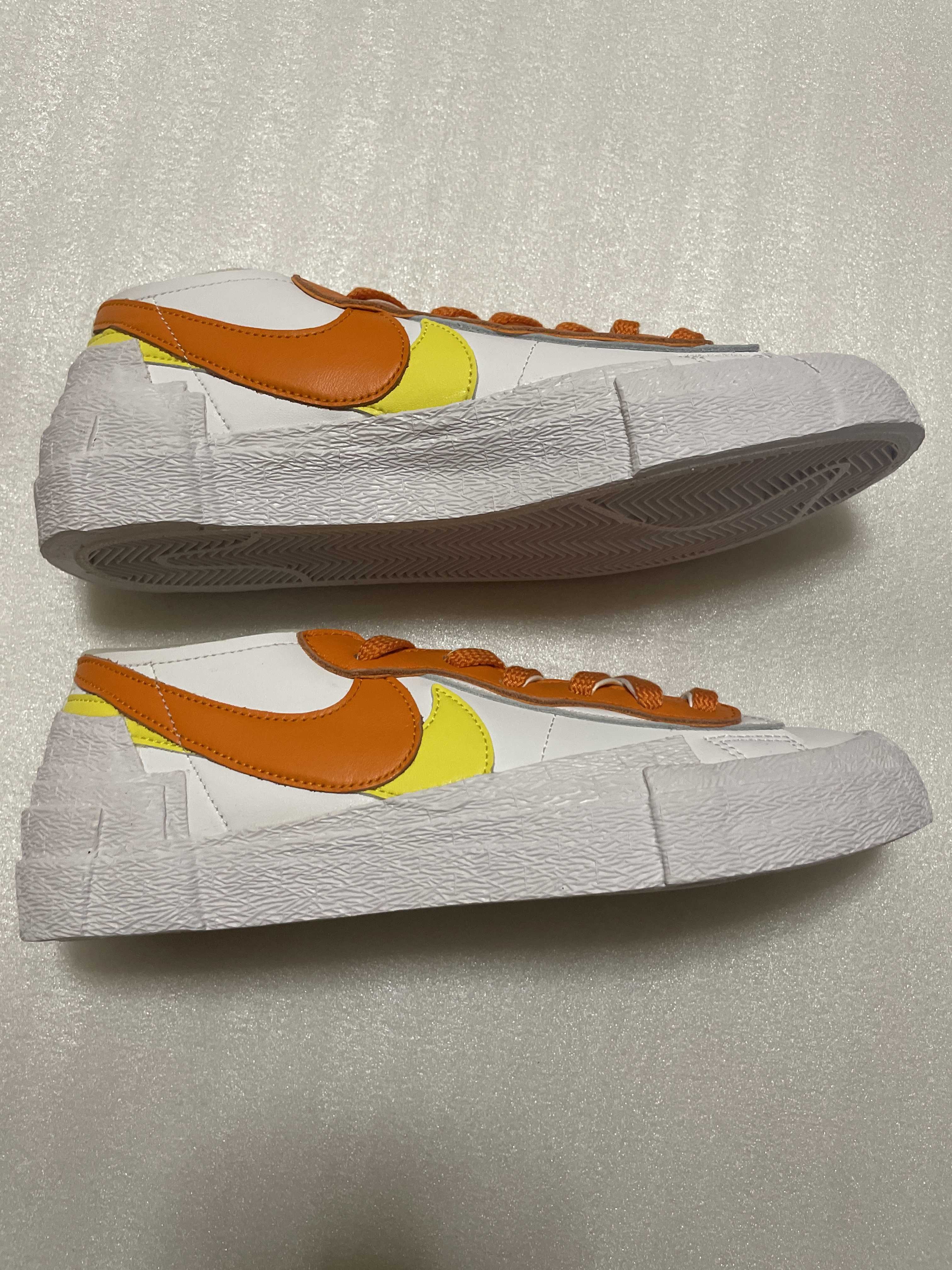 SACAI × NIKE BLAZER LOW "MAGMA ORANGE"