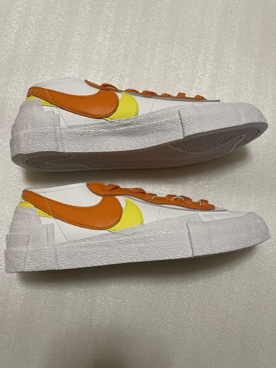 SACAI × NIKE BLAZER LOW "MAGMA ORANGE"