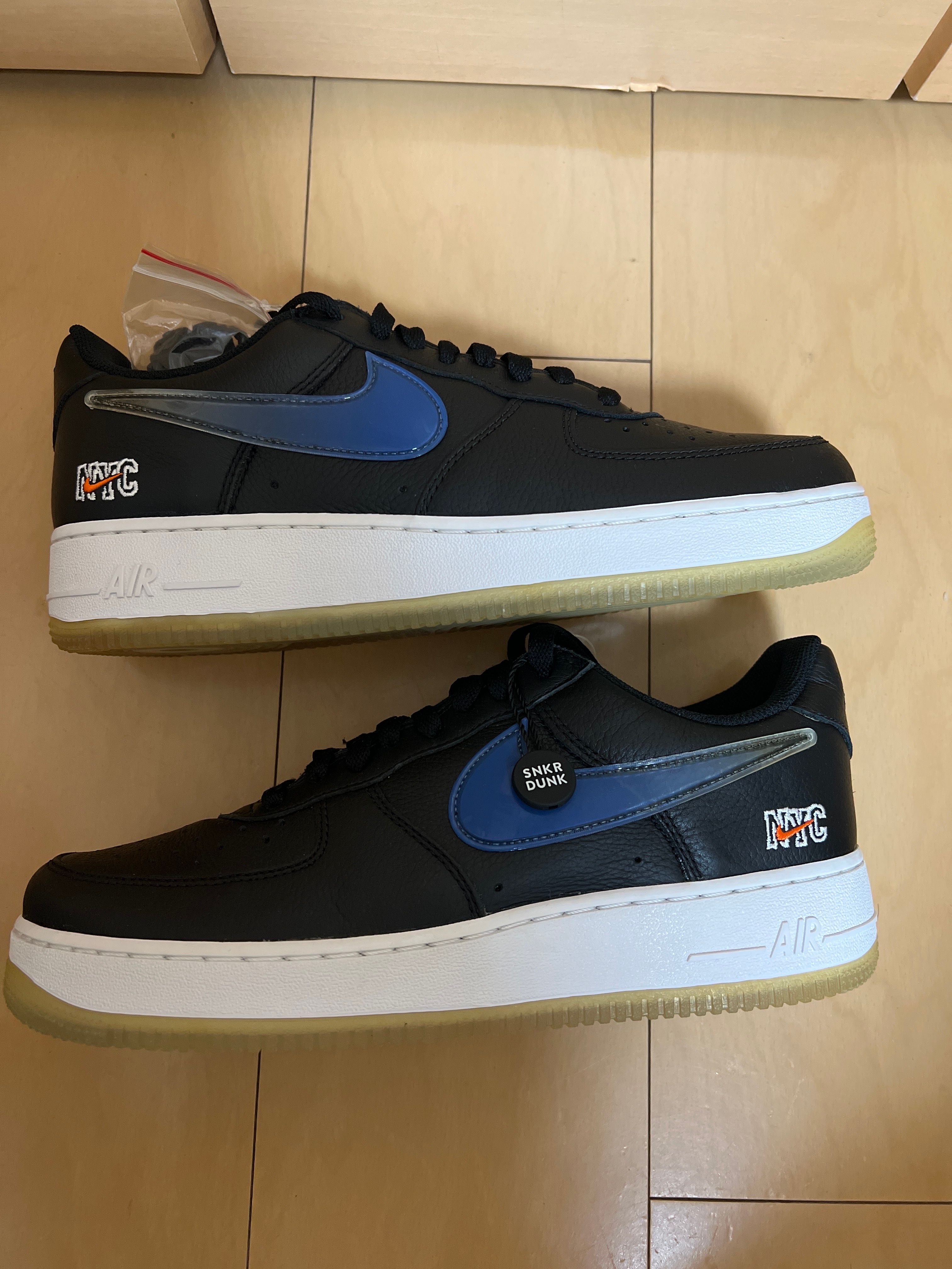 KITH × Nike Air Force 1 Low New York Knicks "Black/Brilliant Orange/Rush/Brilliant White"