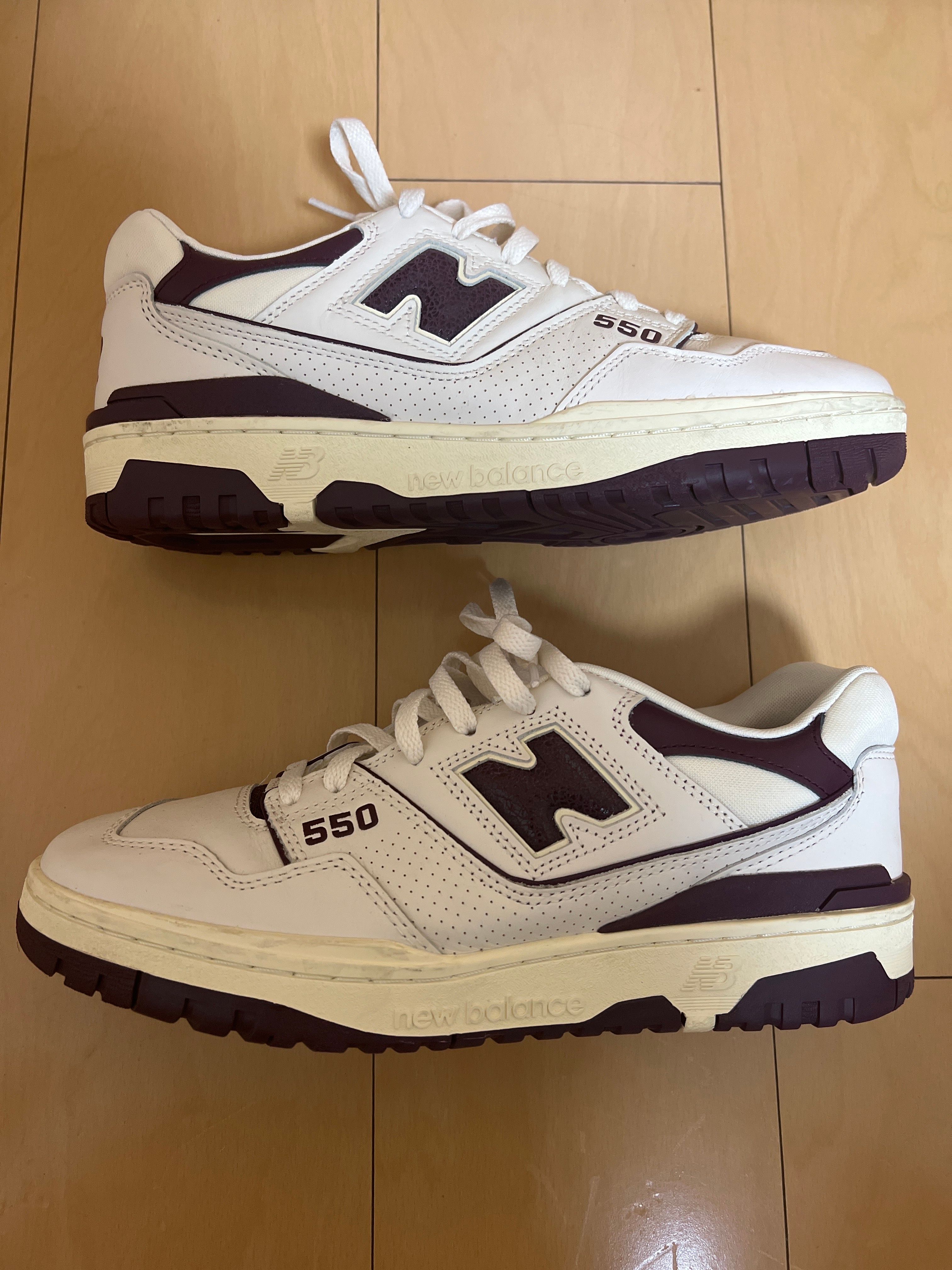 Aime Leon Dore × New Balance 550 "White/Purple"