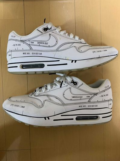 NIKE AIR MAX 1 "TINKER SCHEMATIC WHITE"