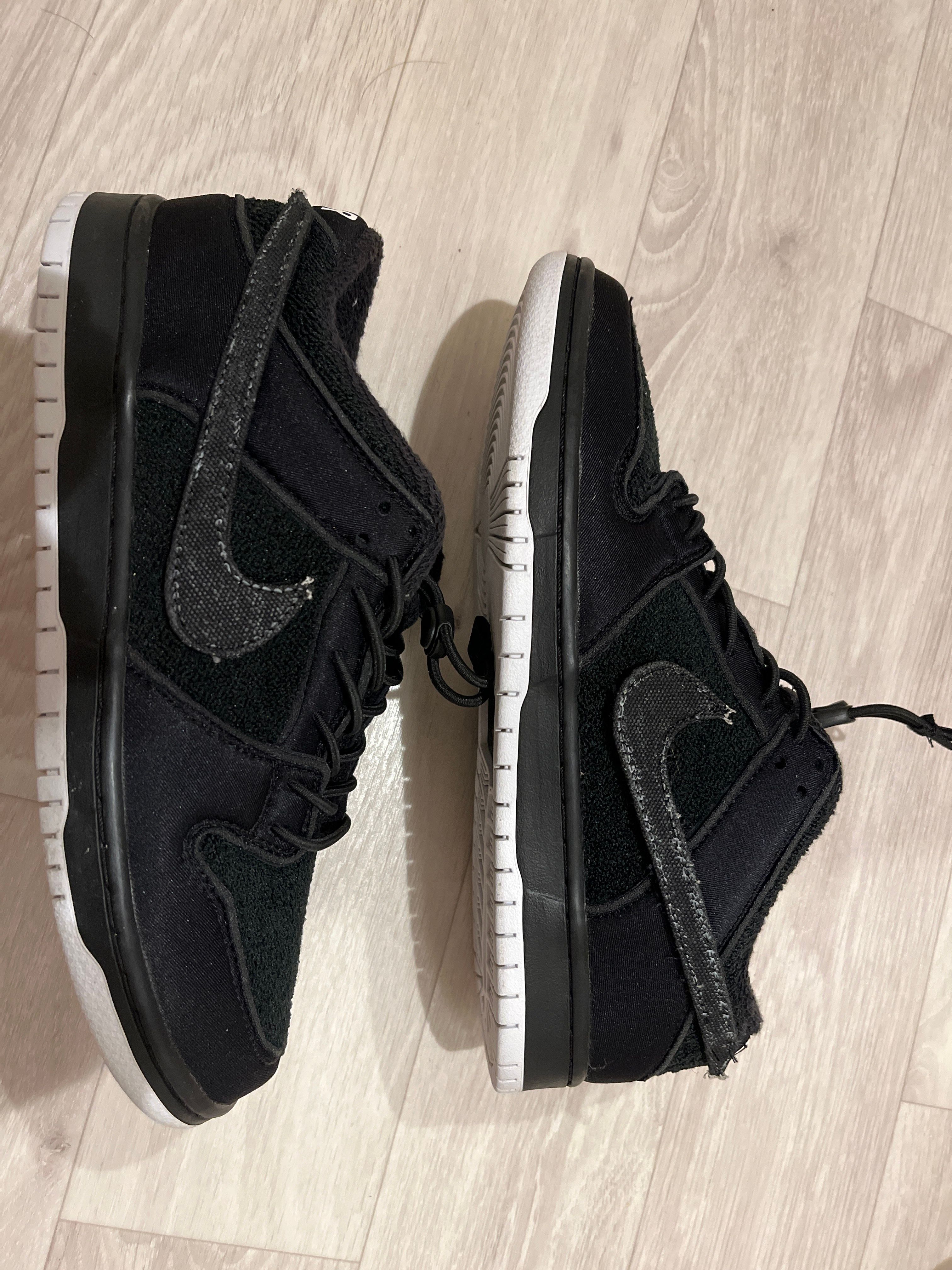 Gnarhunters × Nike SB Dunk Low "Black/White"