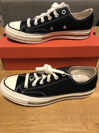 Converse All Star Stitching WT OX "Black"