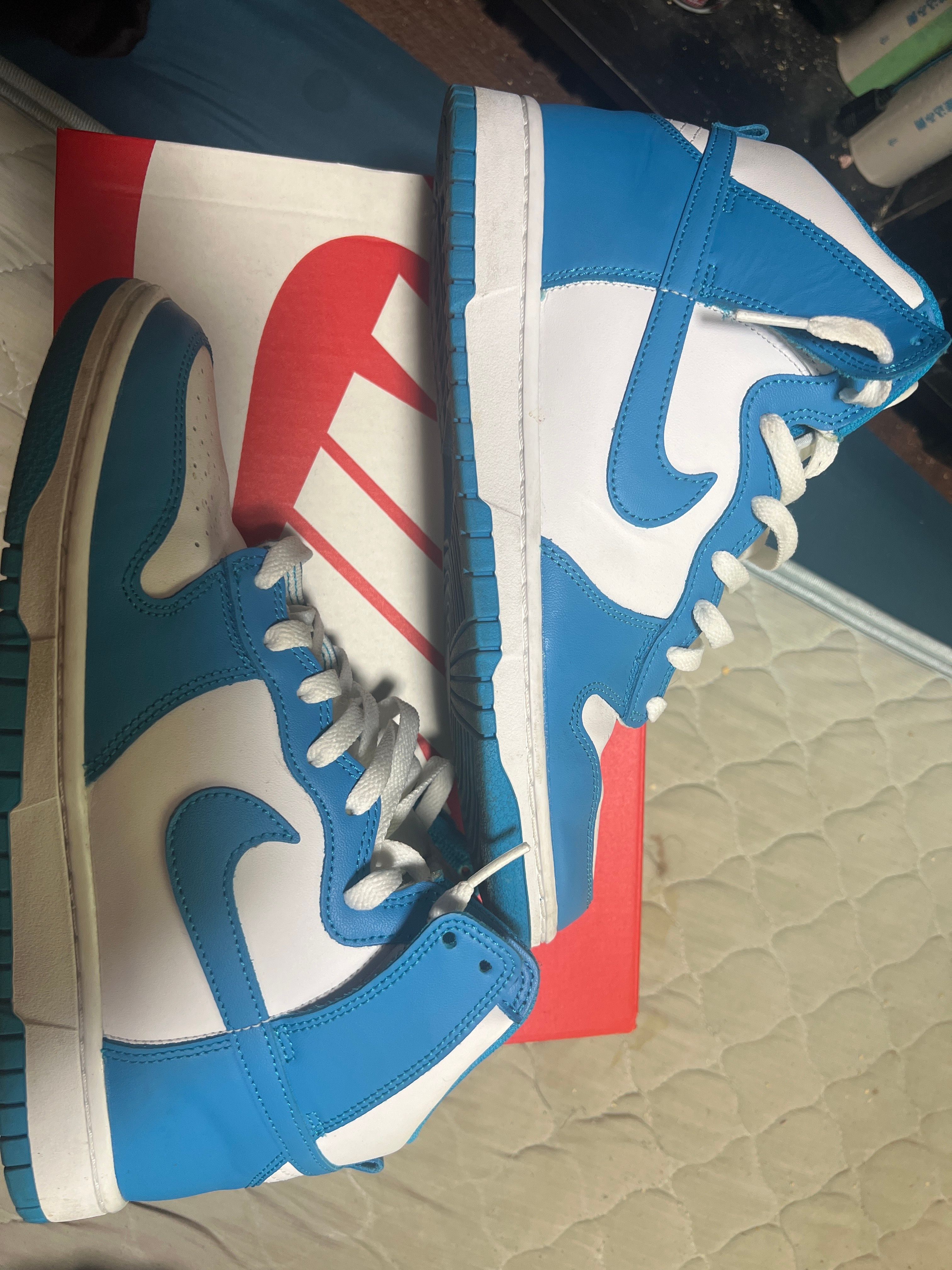 Nike Dunk High "Championship Blue"