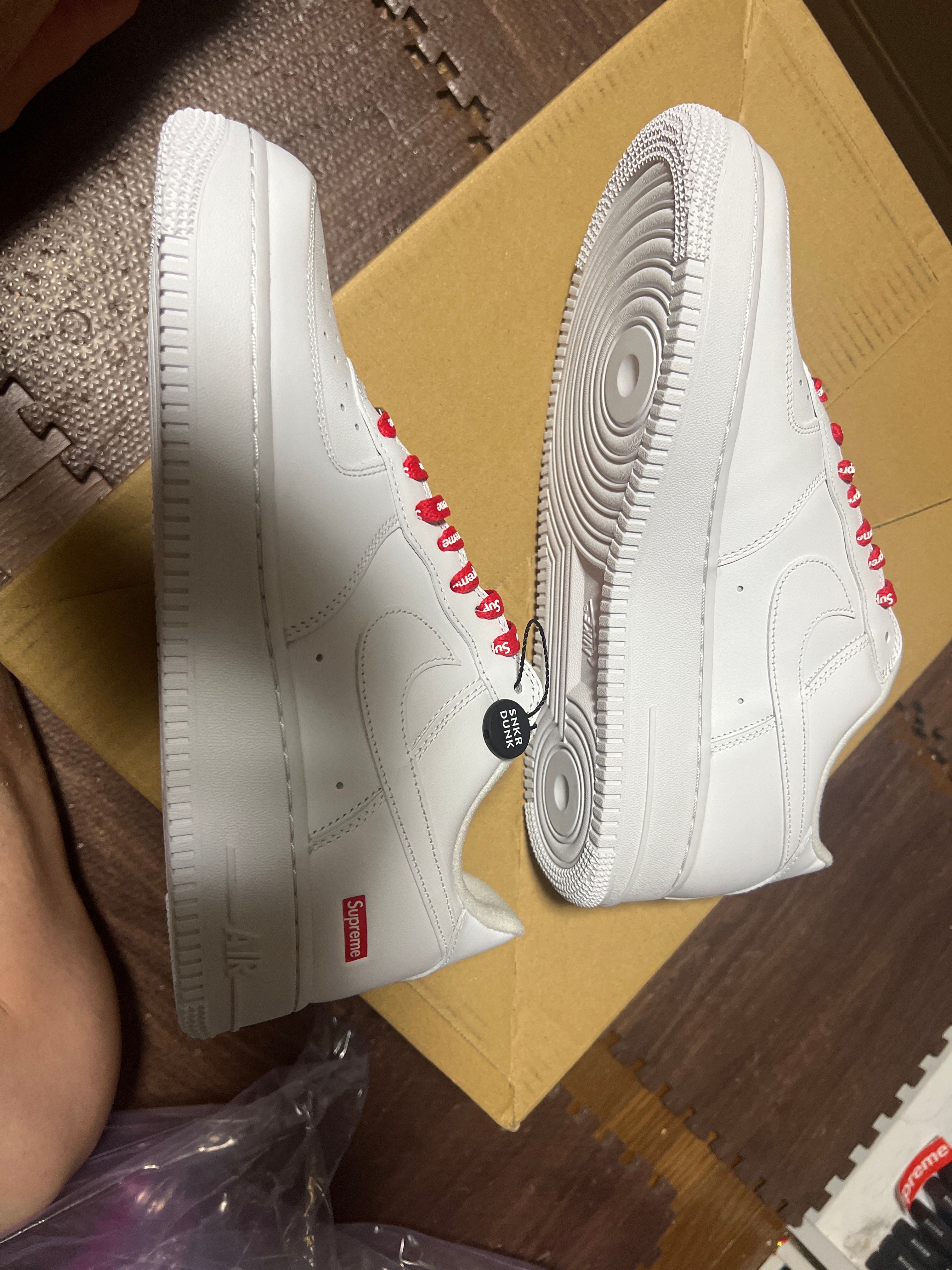 Supreme × Nike Air Force 1 Low "White"