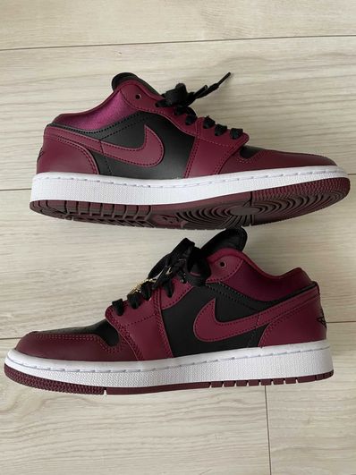 NIKE Women's AIR JORDAN 1 LOW "DARK BEETROOT"