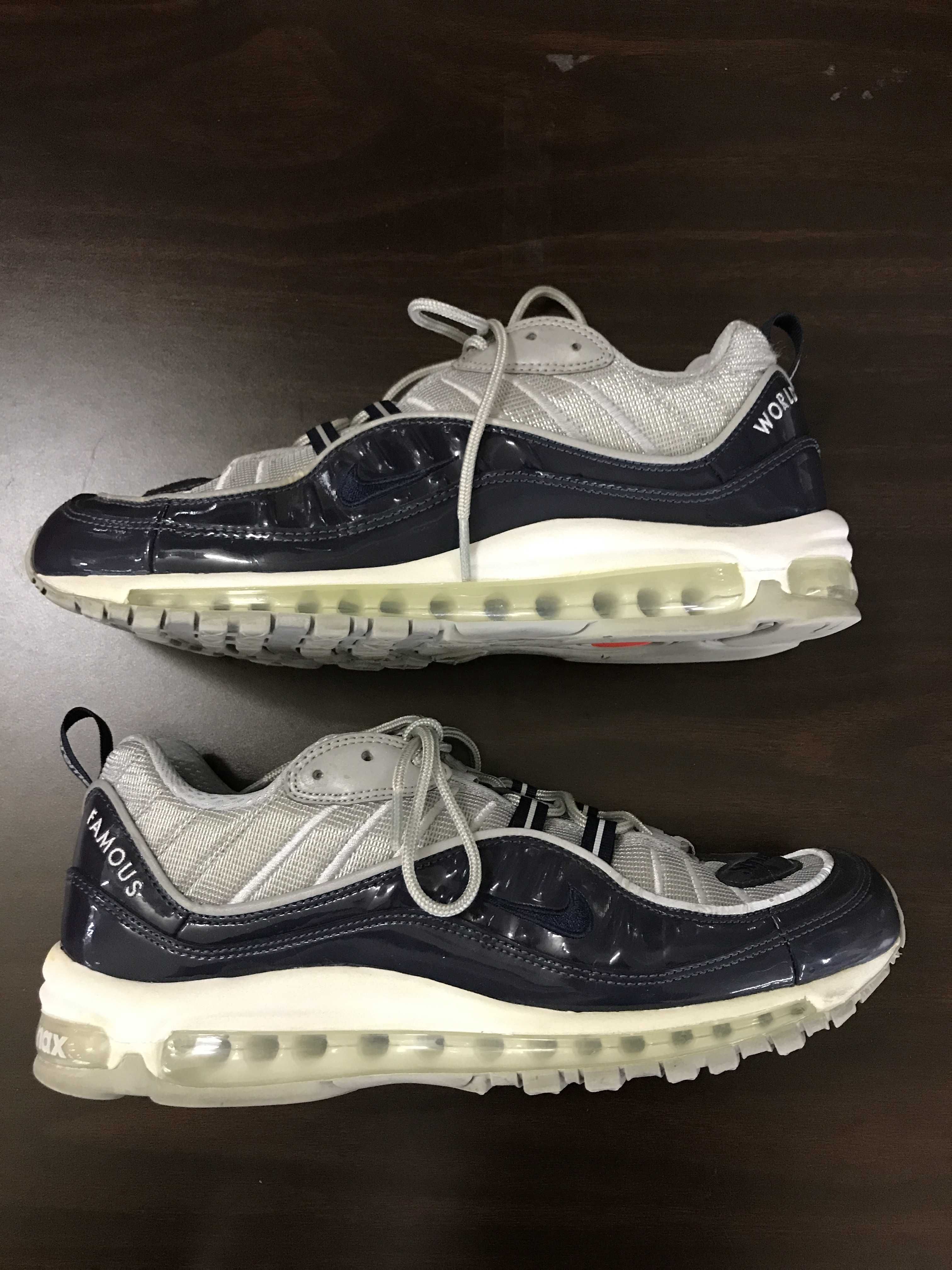 Supreme × Nike Air Max 98 "Obsidian"