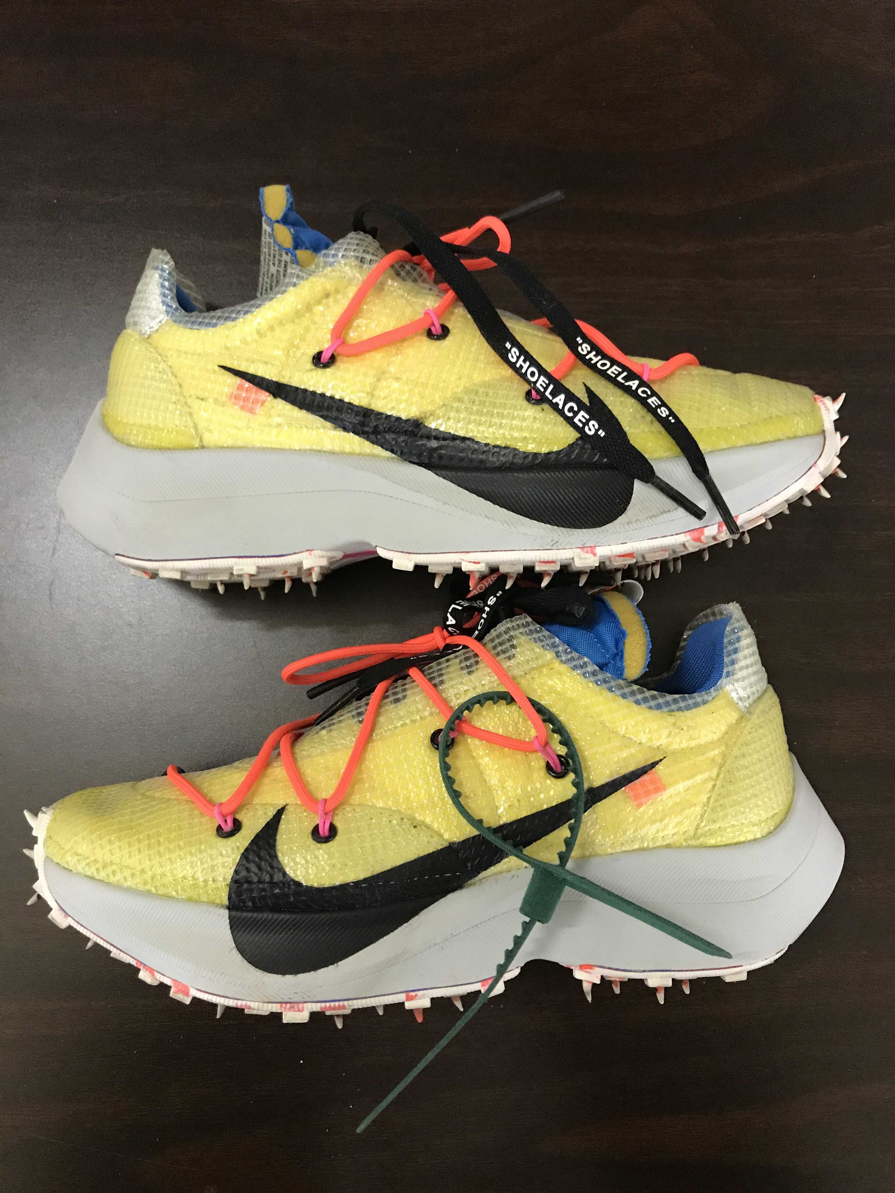 Off-White × Nike Women's Vapor Street "Tour Yellow"