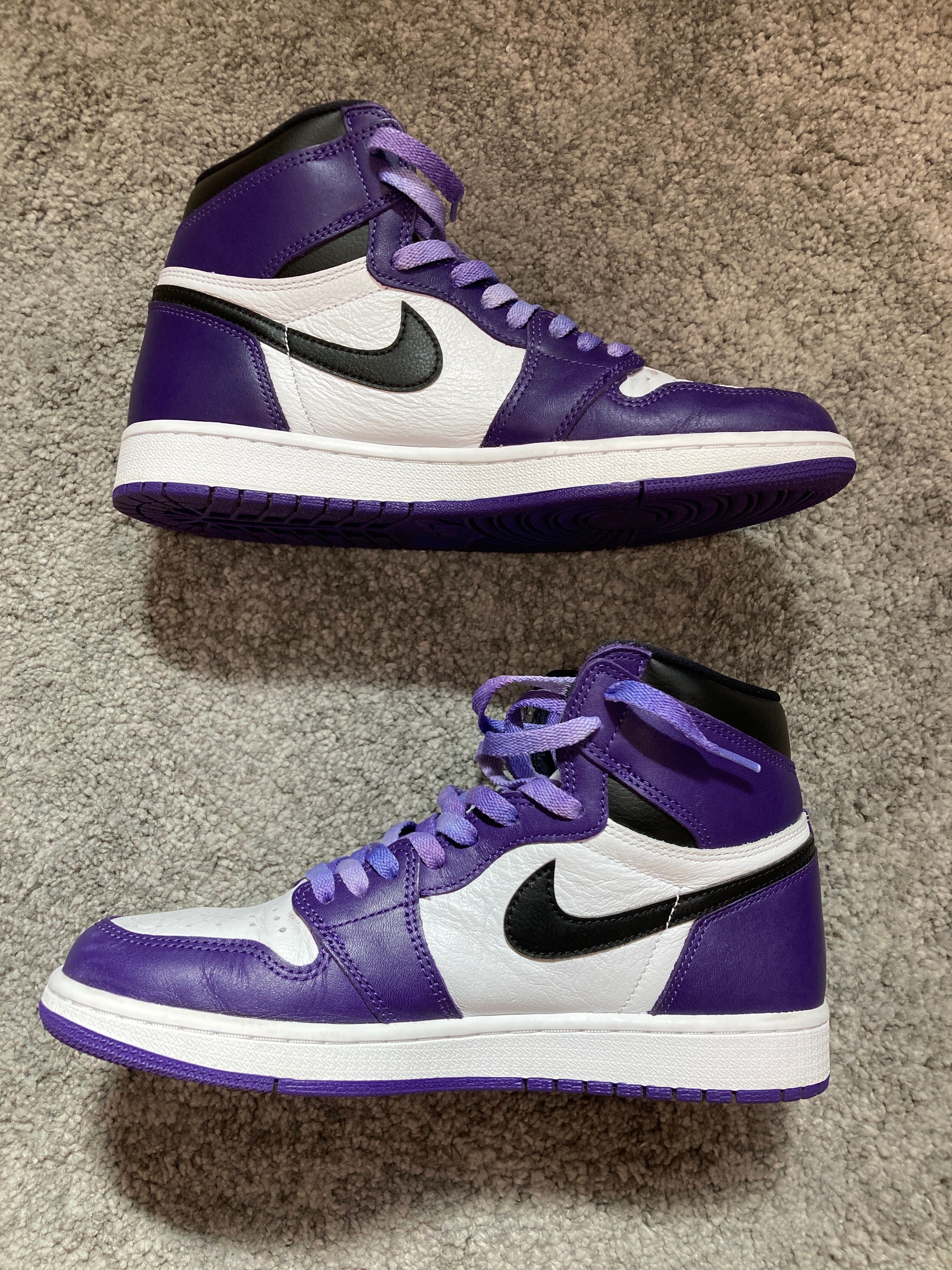 Nike Air Jordan 1 Retro High OG "Court Purple White/Black" (2020)